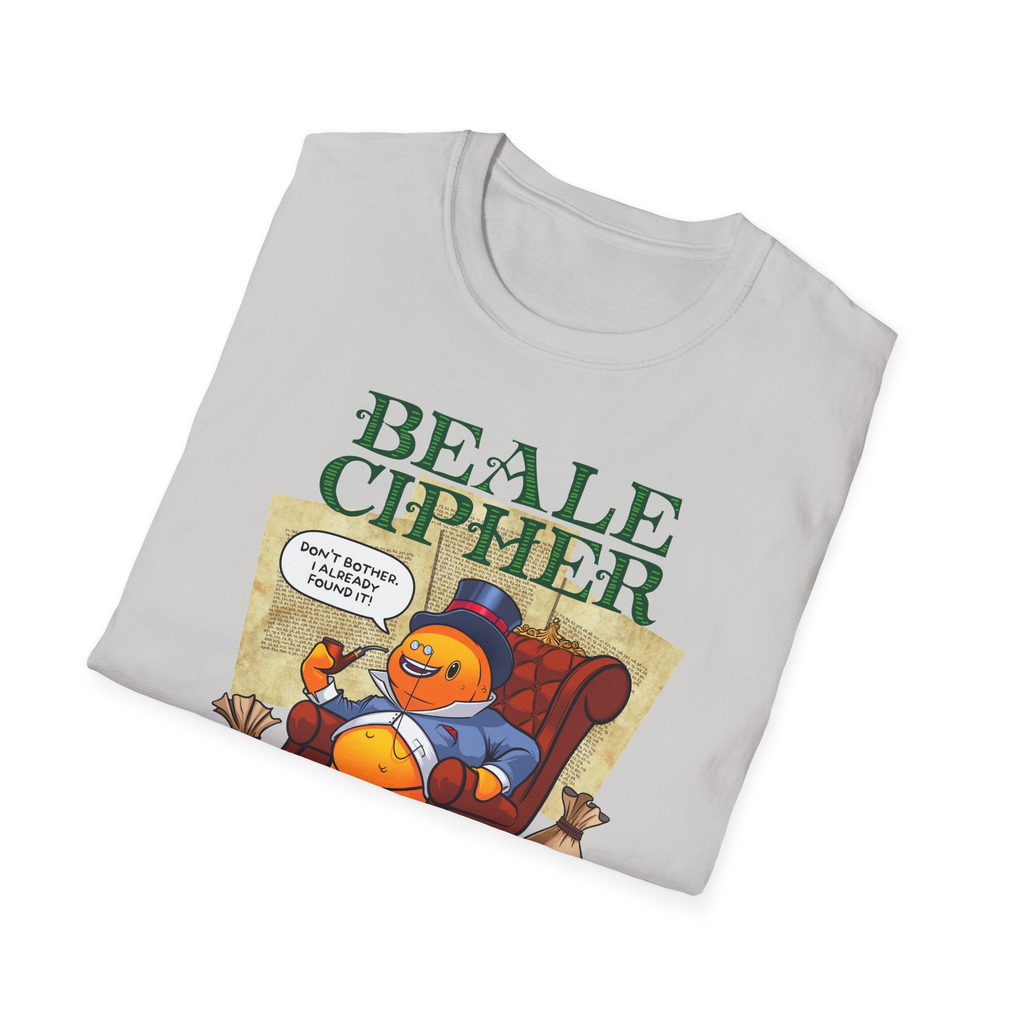 1/9 Beale Cipher Limited Unisex Softstyle T-Shirt