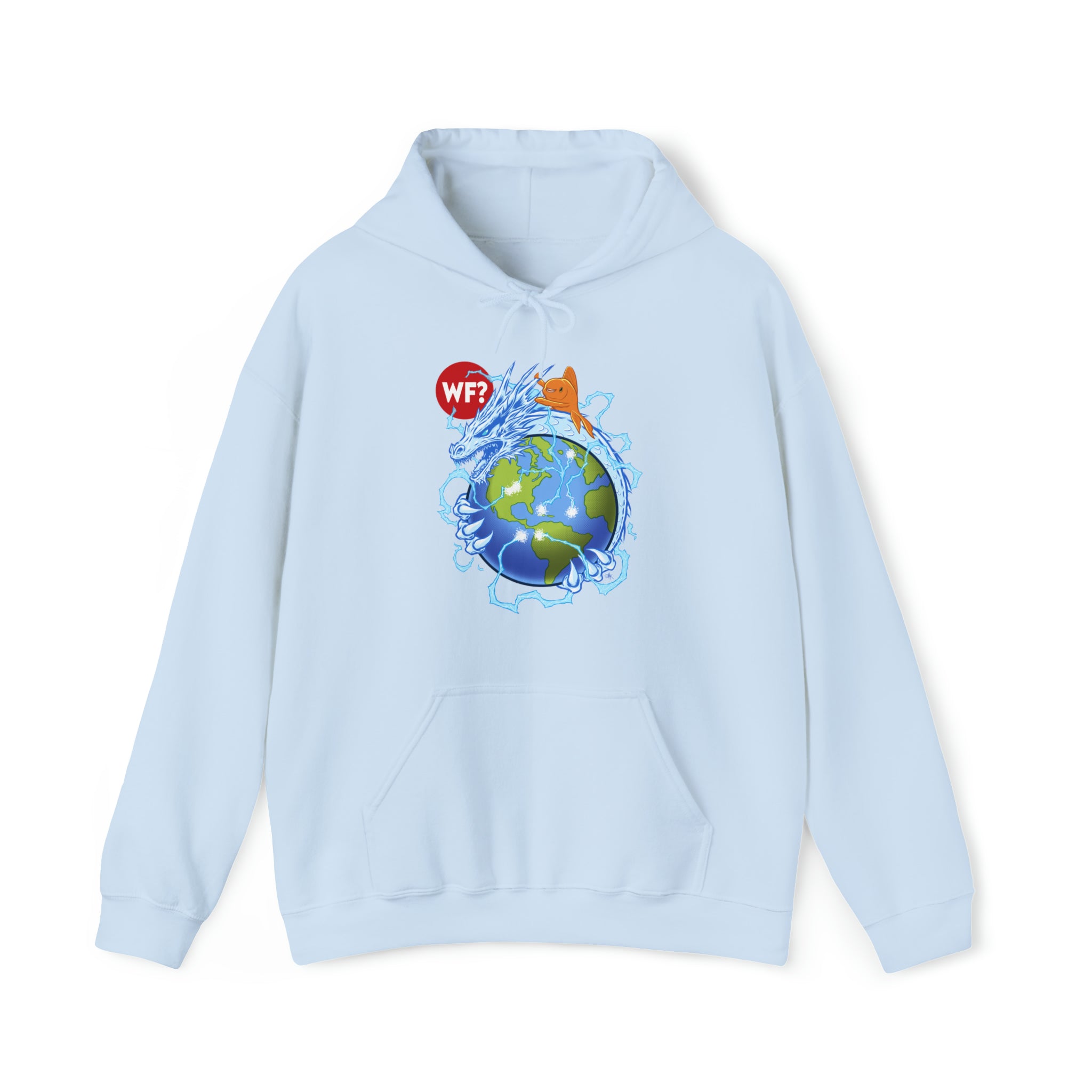 Buy light-blue 10/21 Electric Universe Limited Hoodie