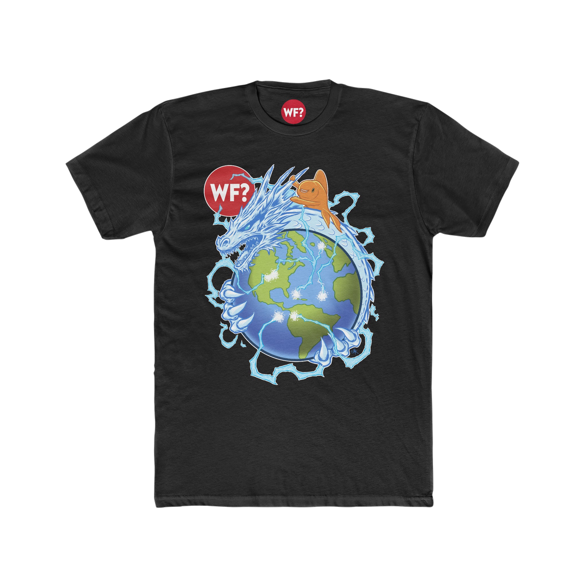 Buy solid-black Electric Universe Limited T-Shirt
