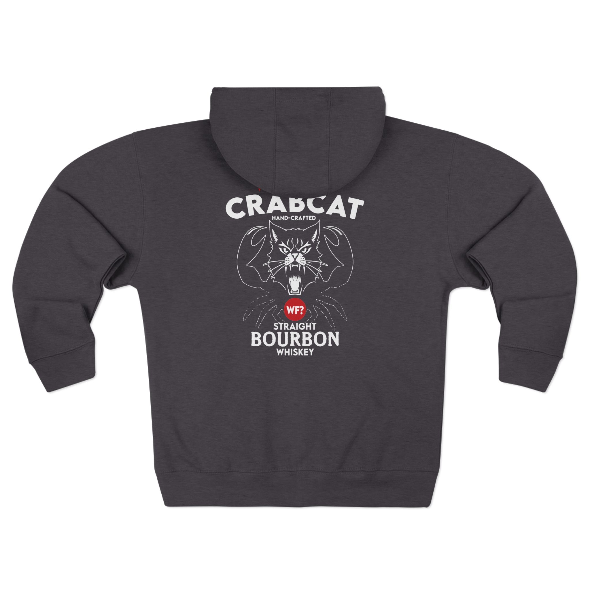 Crabcat Whiskey Zip Hoodie