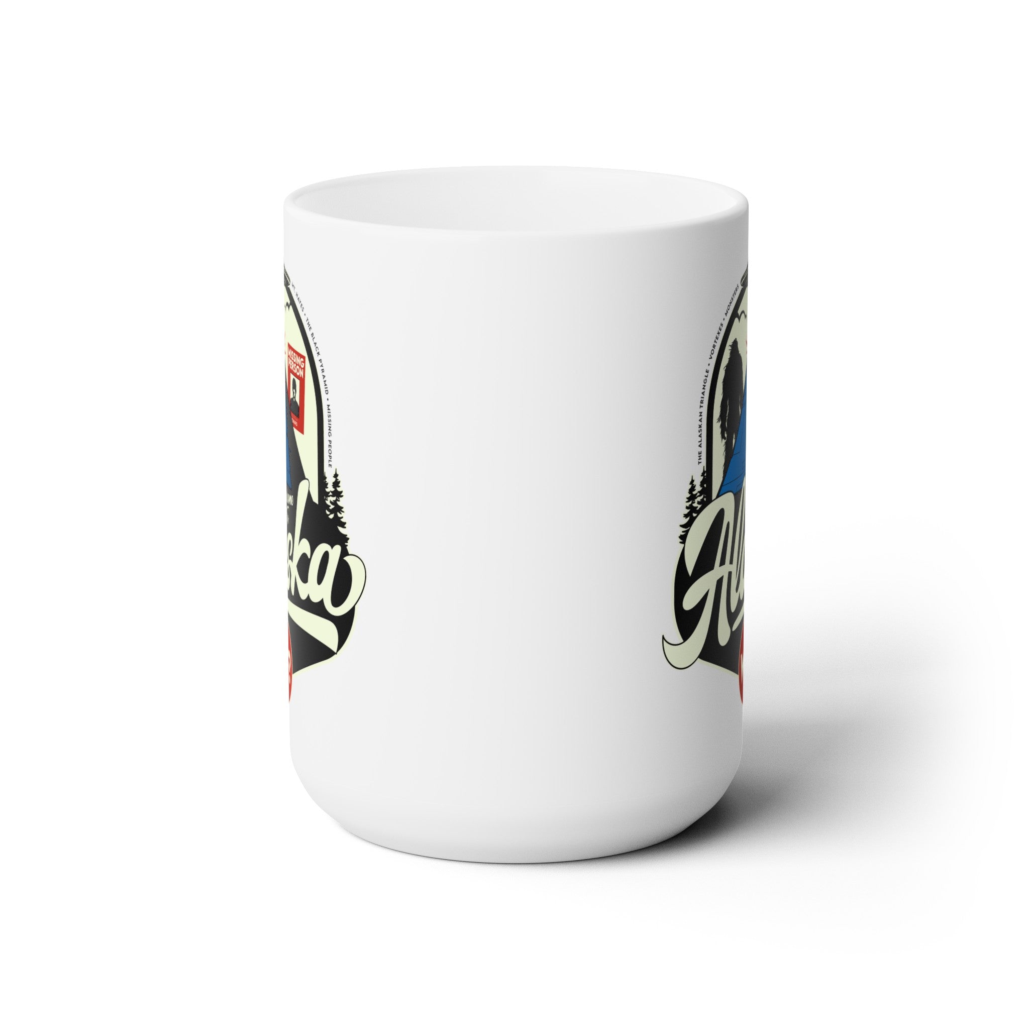 5/4 Alaska Pyramid Ceramic Mug 15oz - 0