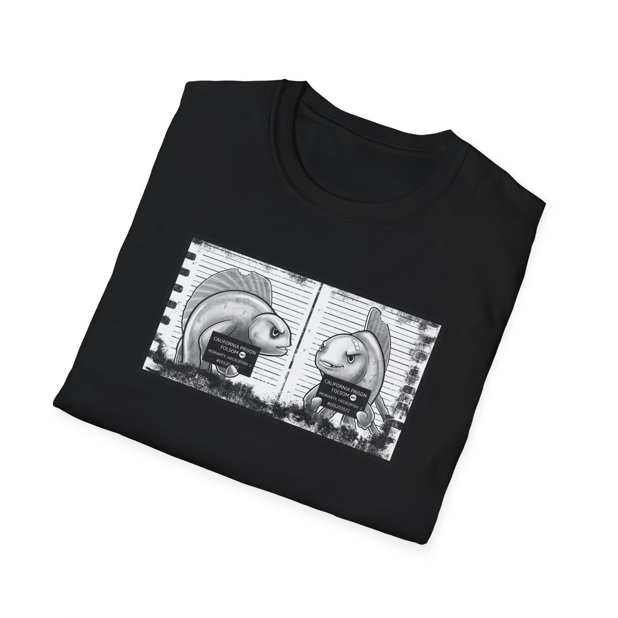 Hecklefish Mugshot Tee