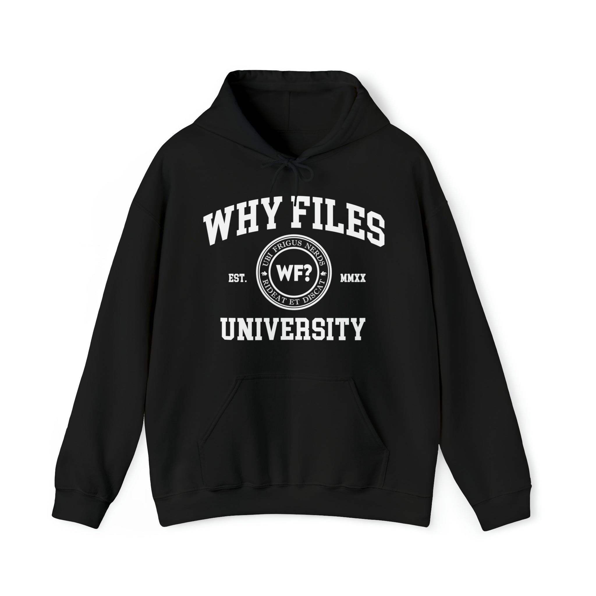 Buy black WF University Unisex Hoodie