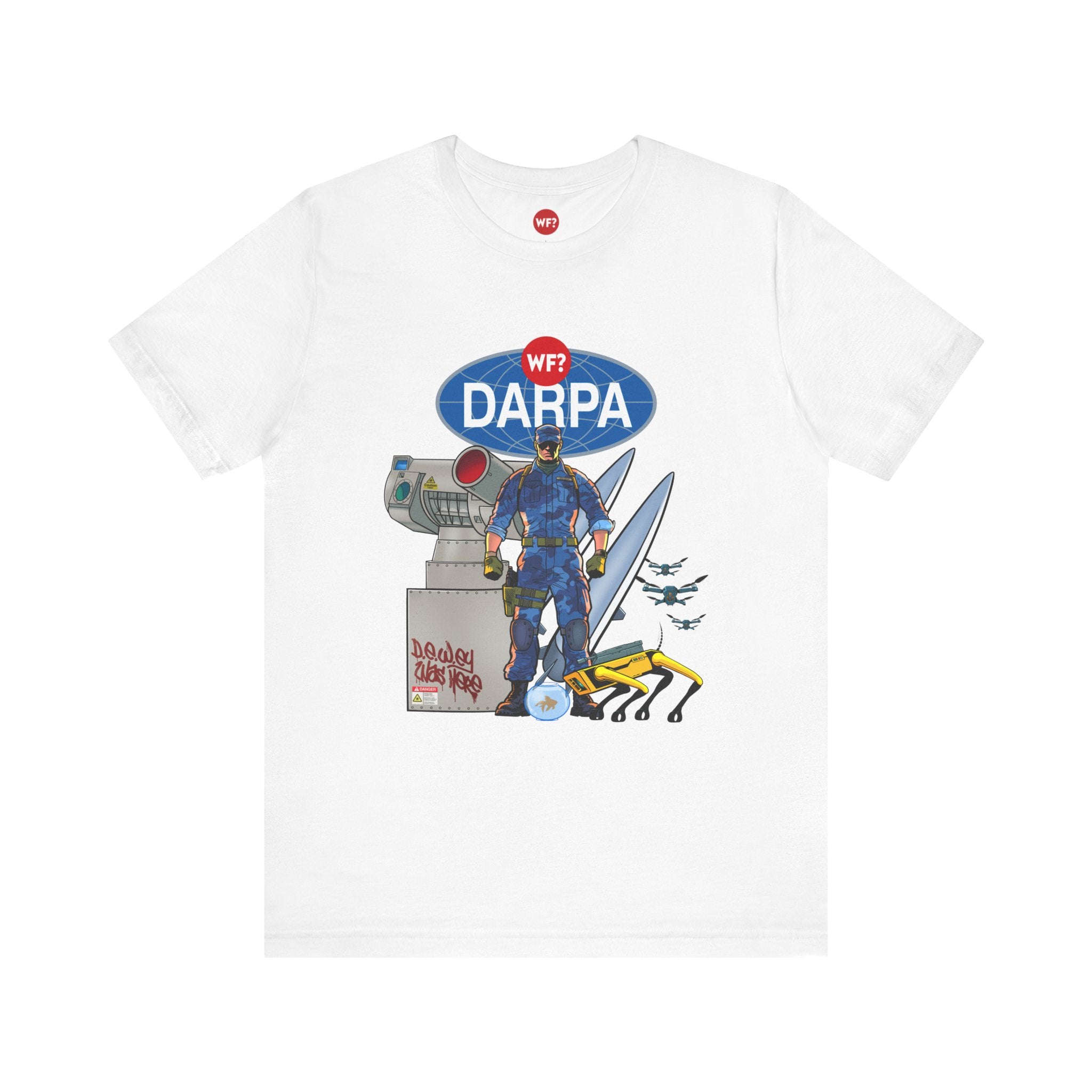 Buy white 6/27 DARPA Patreon Short Sleeve Tee