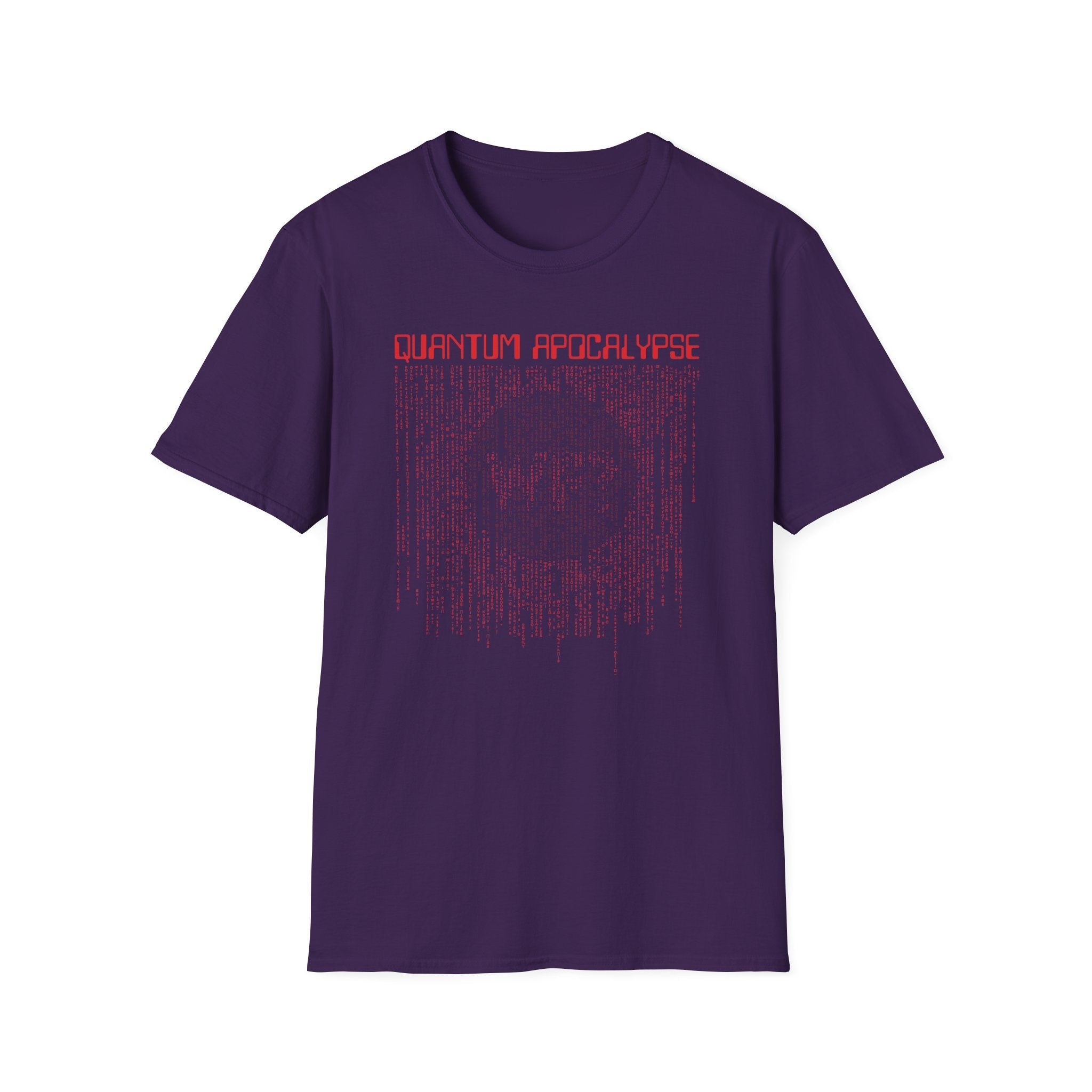 Buy purple 1/9 Quantum Apocalypse Limited Unisex Softstyle T-Shirt