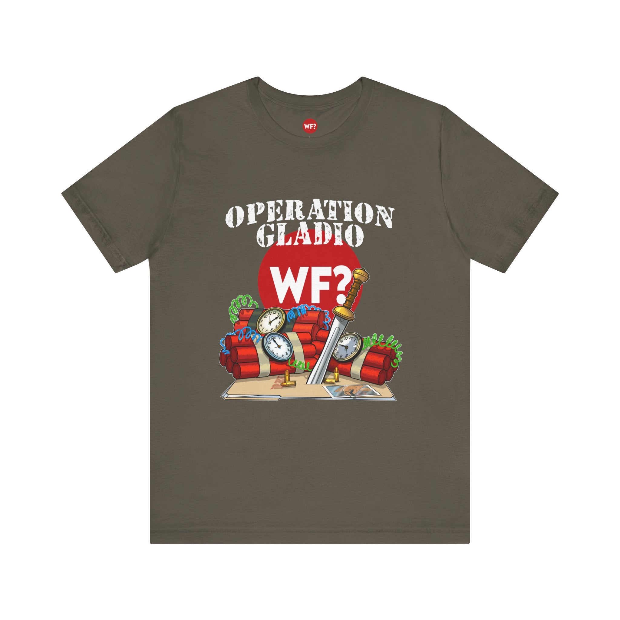 Buy army Operation GLADIO Patreon Short Sleeve Tee