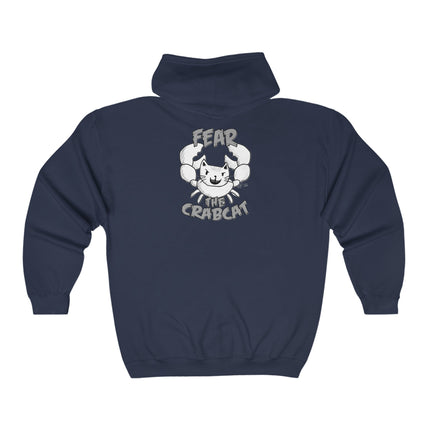 Fear the Crabcat Full Zip Hoodie