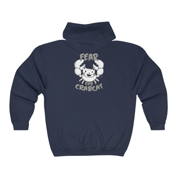 Fear the Crabcat Full Zip Hoodie
