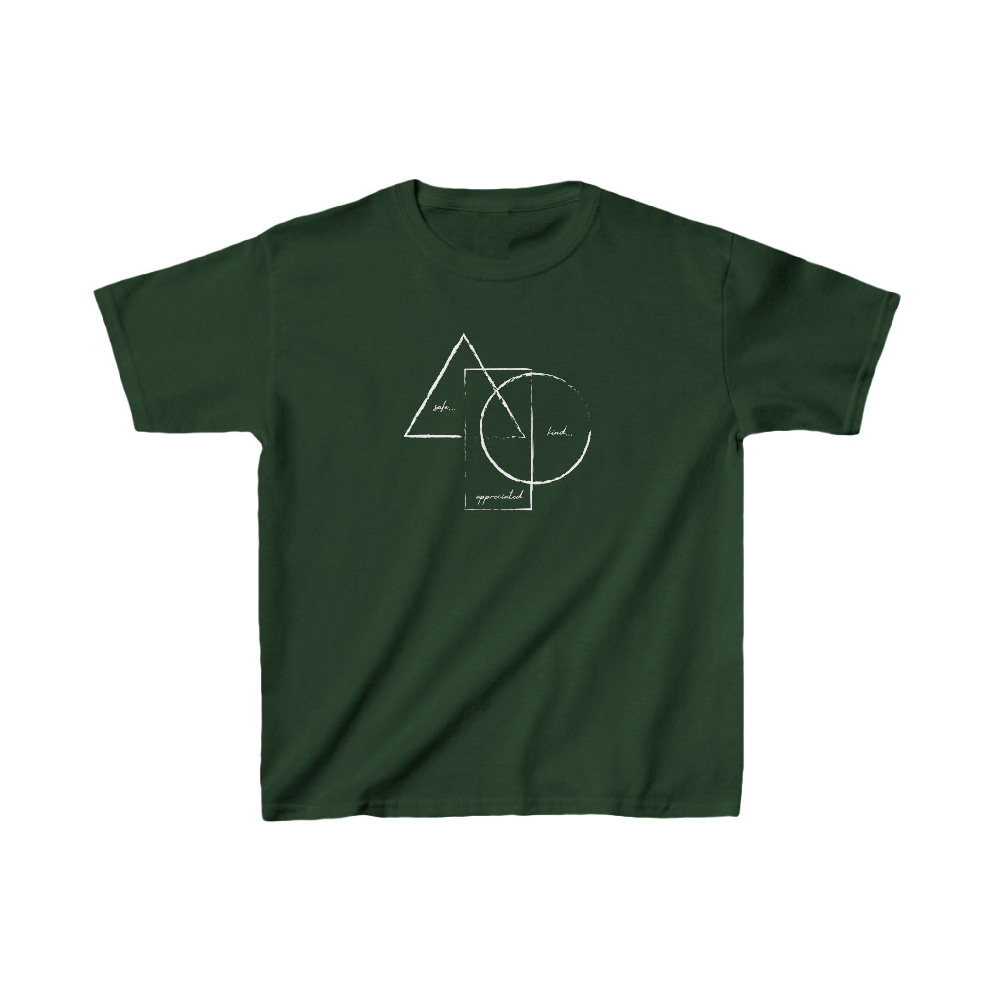 Buy forest-green BE/KNOW Kids Heavy Cotton™ Tee