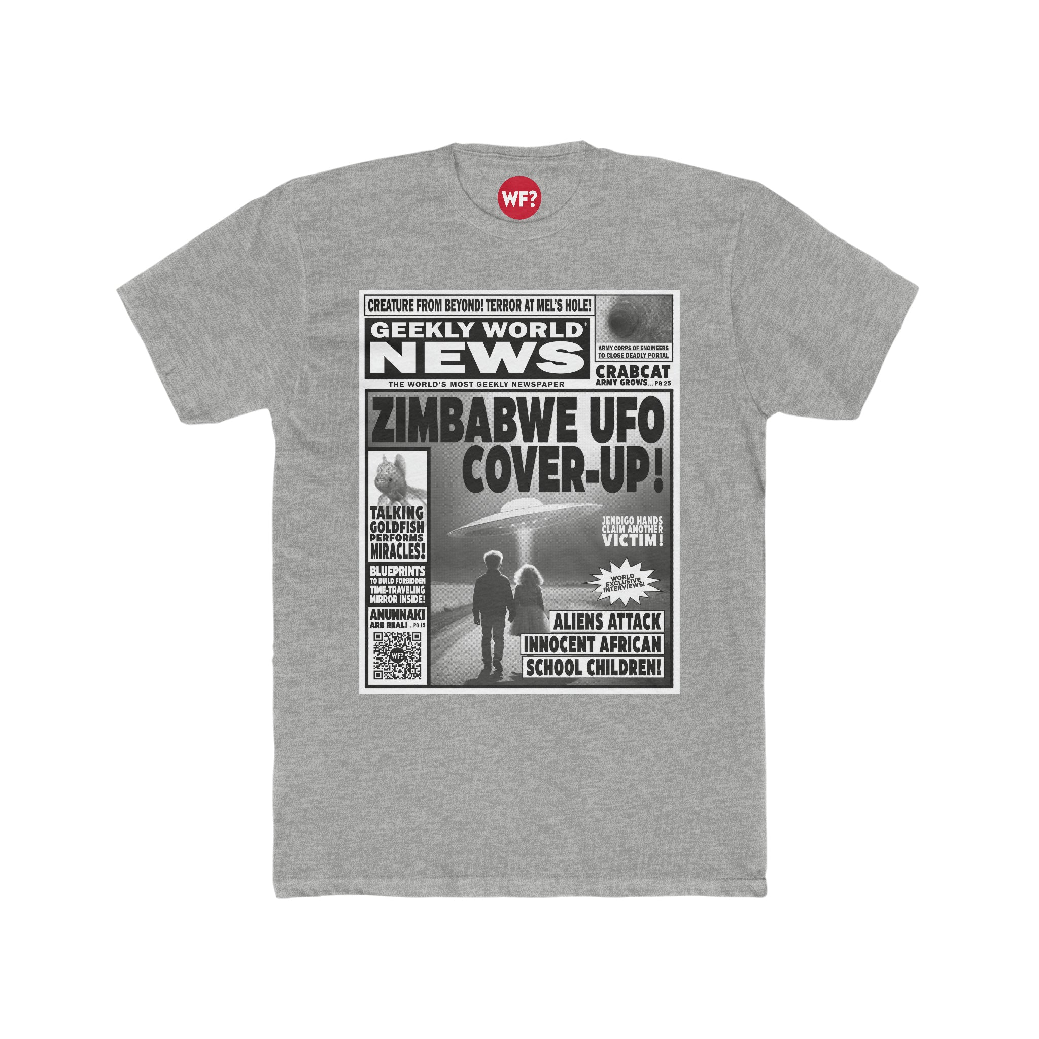 Buy heather-grey Zimbabwe Incident Limited T-Shirt