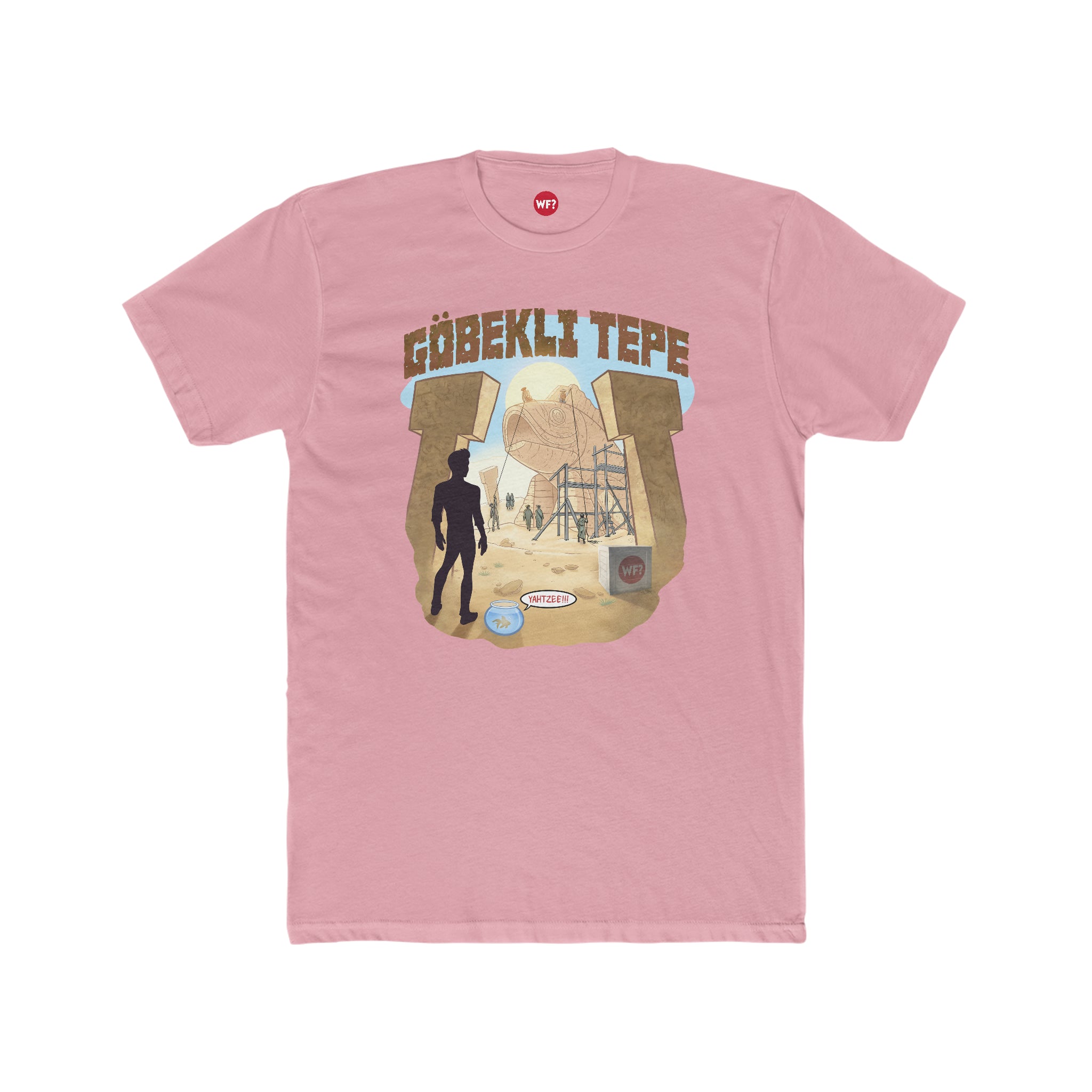 Buy solid-light-pink Gobekli Tepe Limited T-Shirt