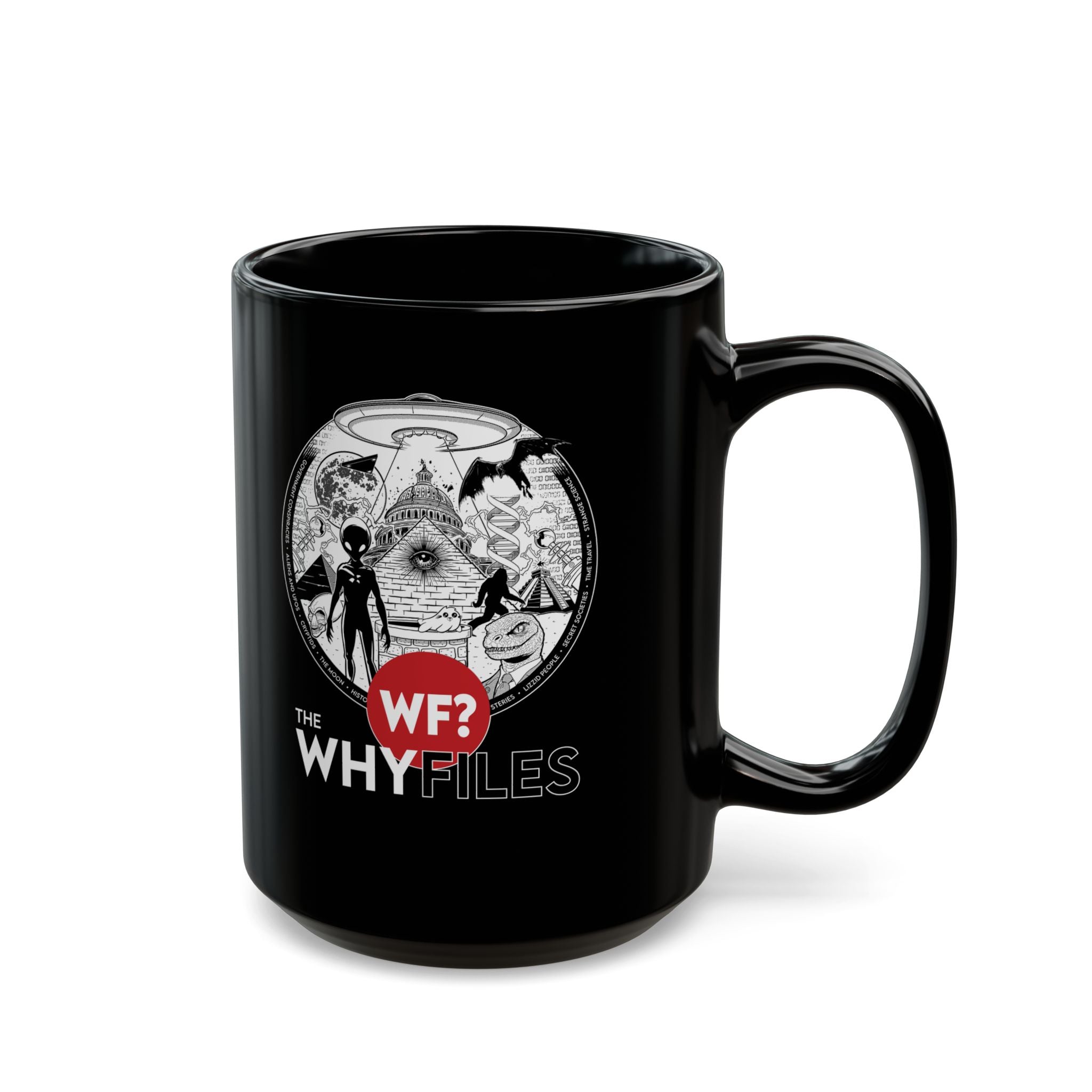 The Why Files Everything Mug - 15oz - 0