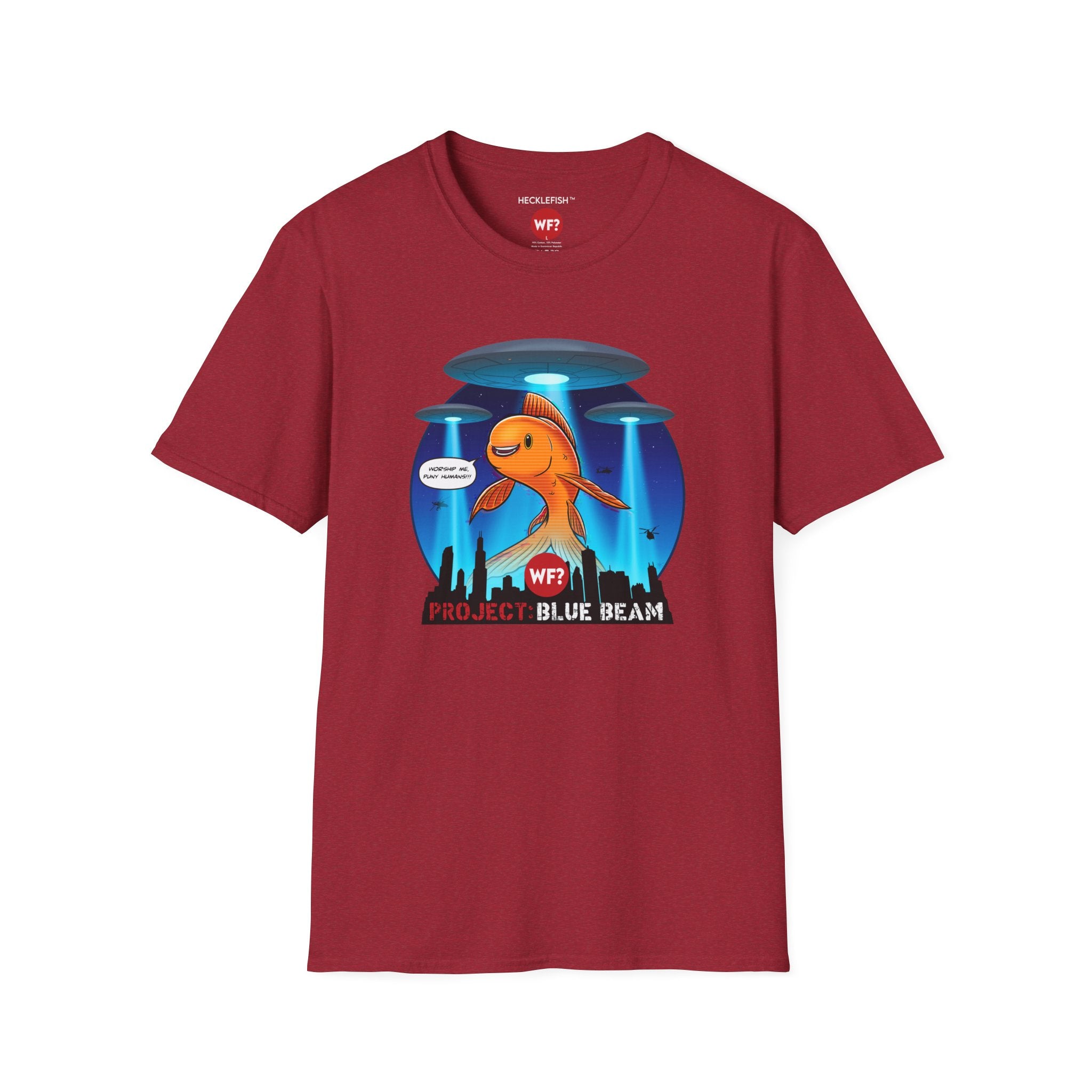 Buy antique-cherry-red 10/8 Project Blue Beam 2 Limited Edition Unisex Softstyle T-Shirt