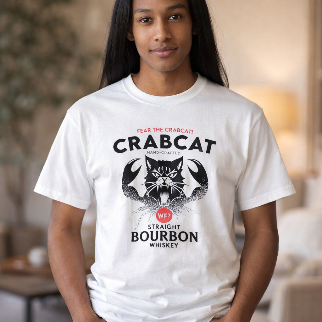 Crabcat Whiskey T-shirt