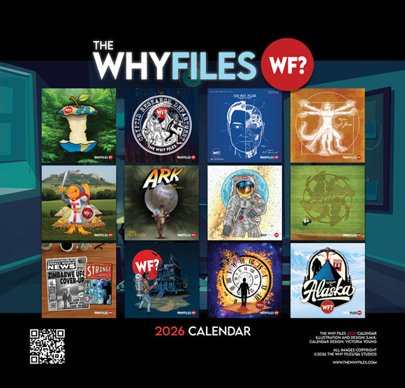 The Why Files 2026 Wall Calendar – Limited Edition