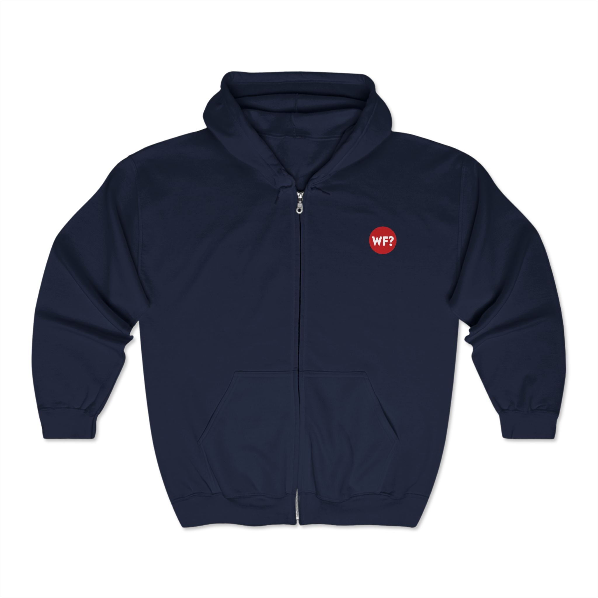 Buy navy Antartica Annomalies Full Zip Hooded Sweatshirt - Back from the Vault