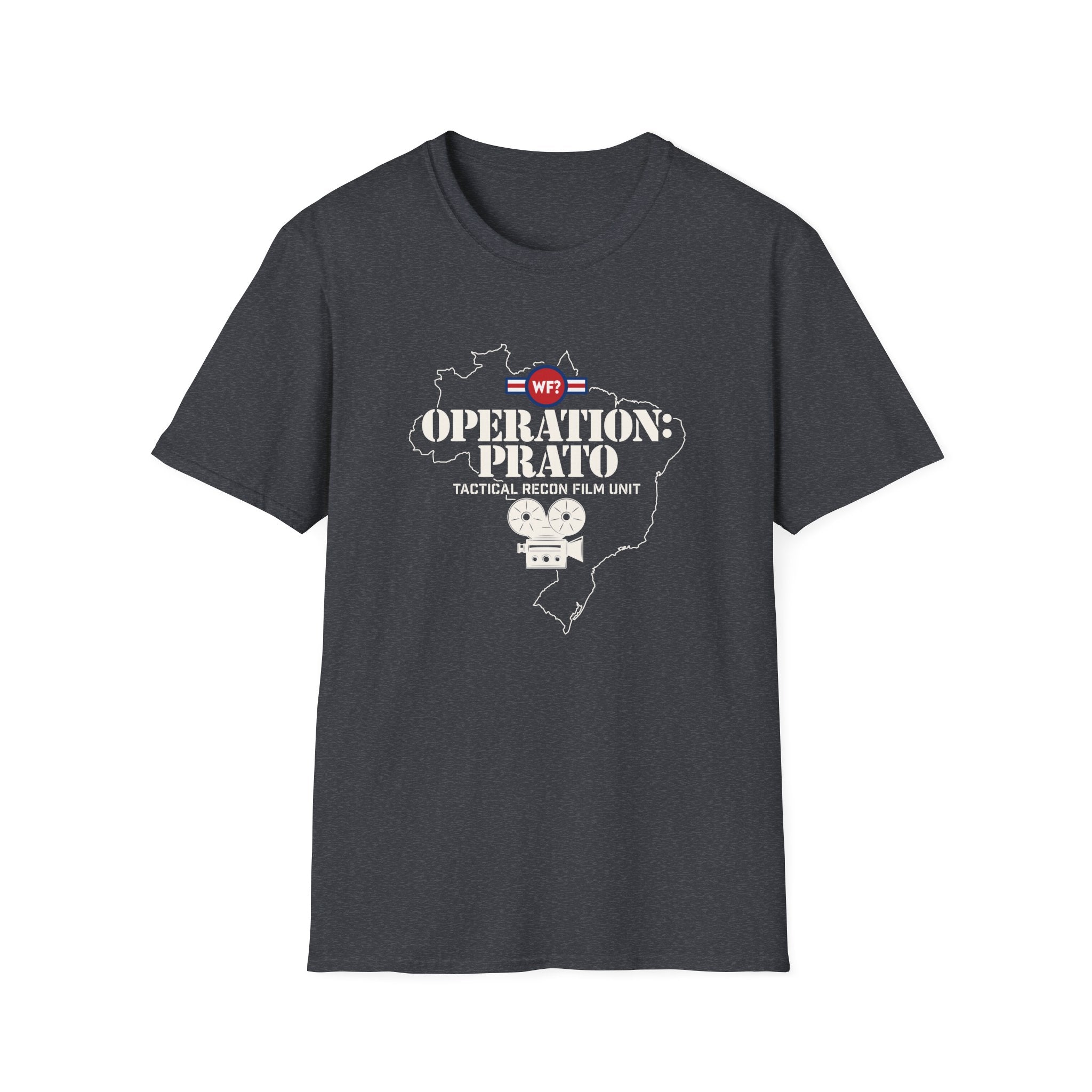 Buy dark-heather-grey 2/28 Operation Prato Tee