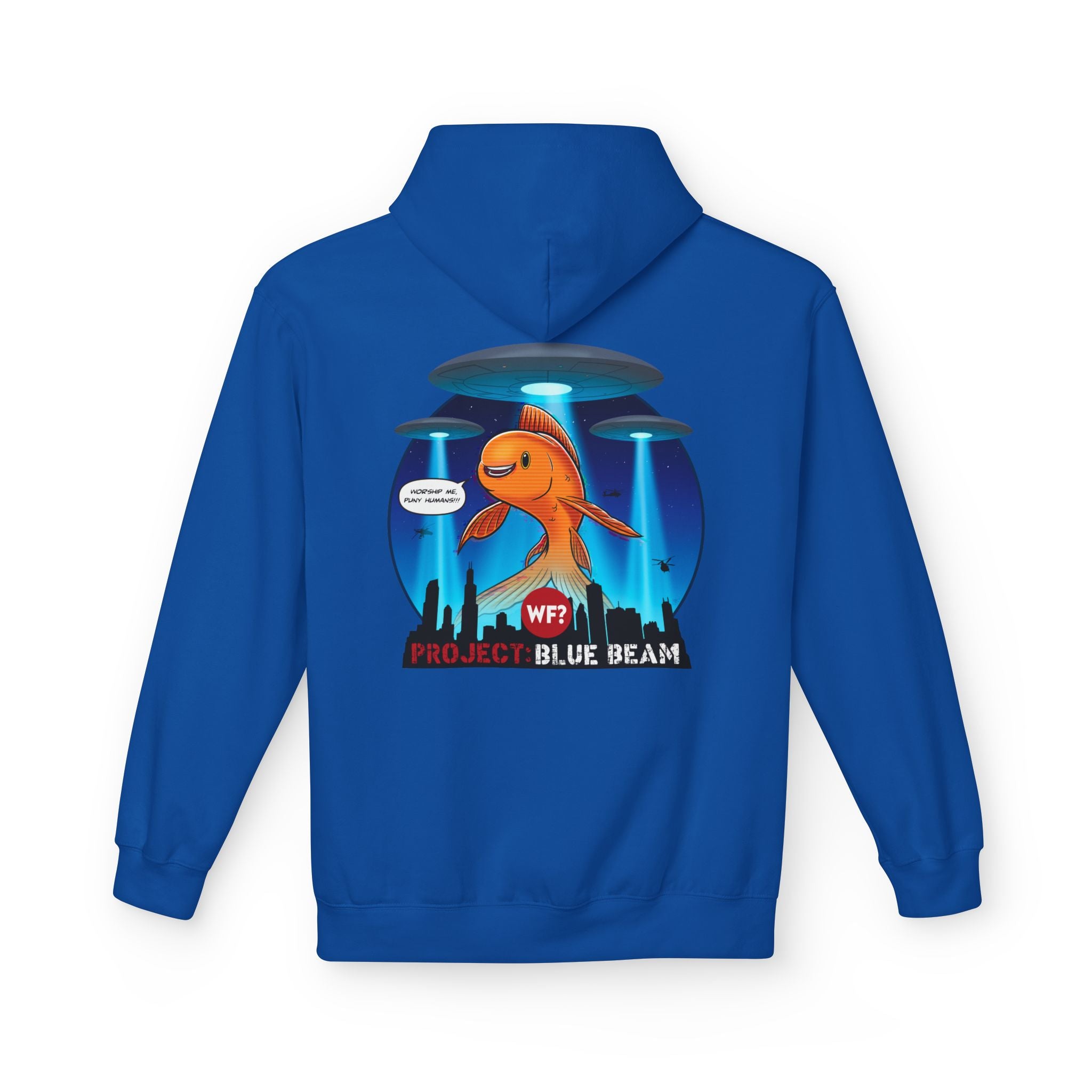 10/8 Project Blue Beam Limited Edition Unisex Lightweight Hooded Sweatshirt - 0