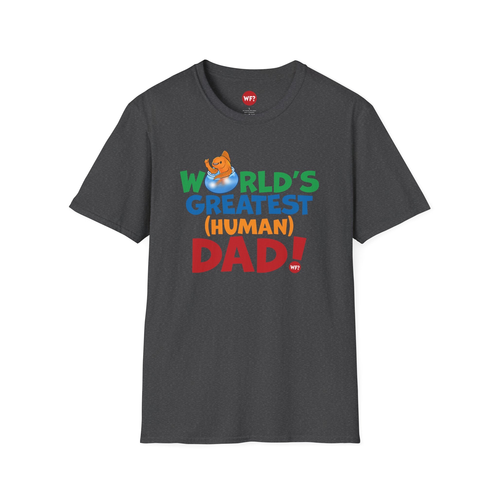 Buy dark-heather World&#39;s Greatest Dad T-Shirt Limited
