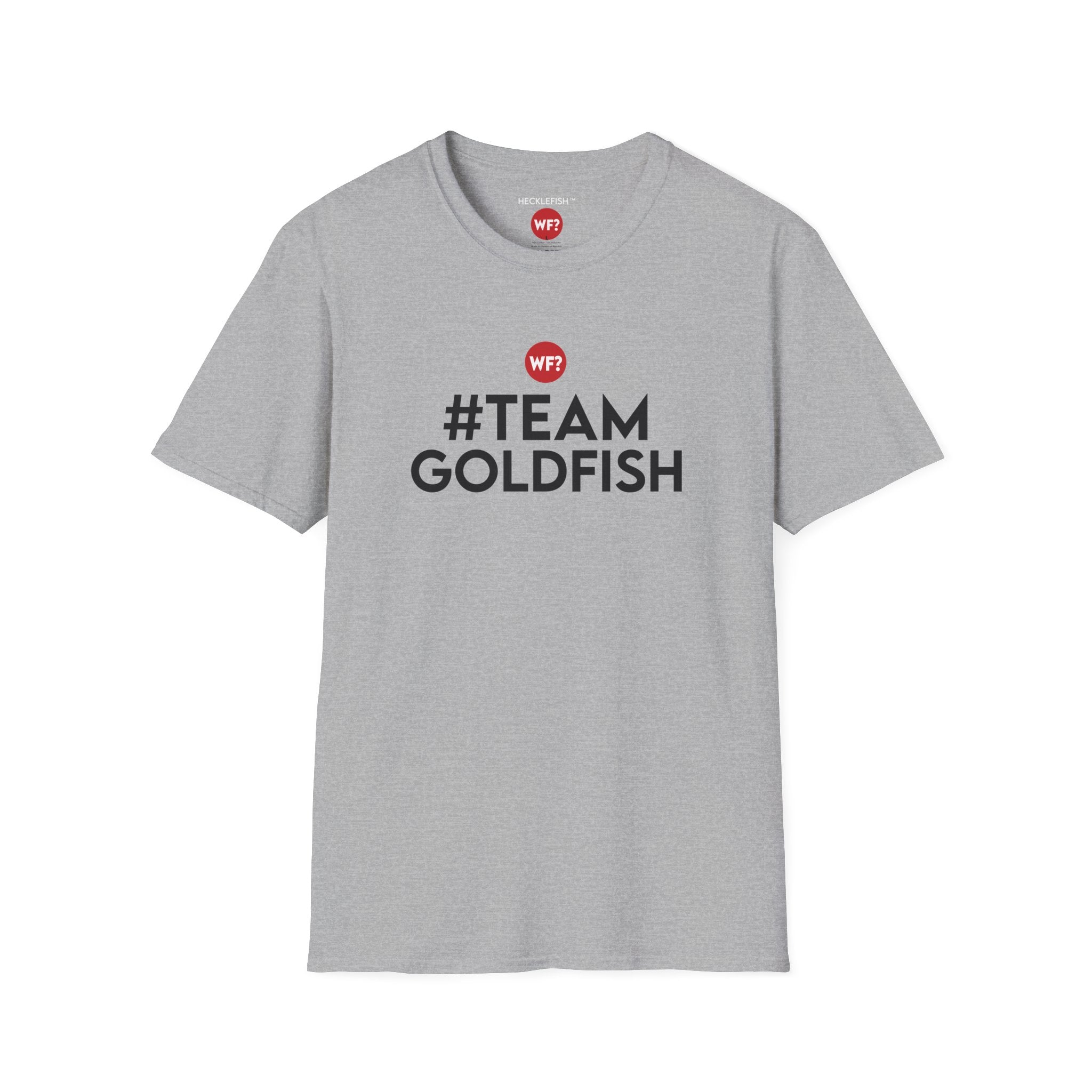 Buy sport-grey #TeamGoldfish Unisex Softstyle T-Shirt