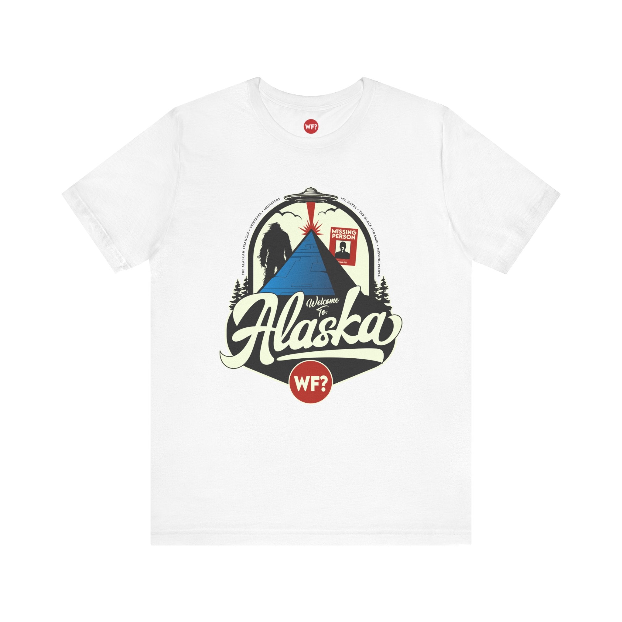 Buy white 5/4 Alaska Pyramid Limited Short Sleeve Tee