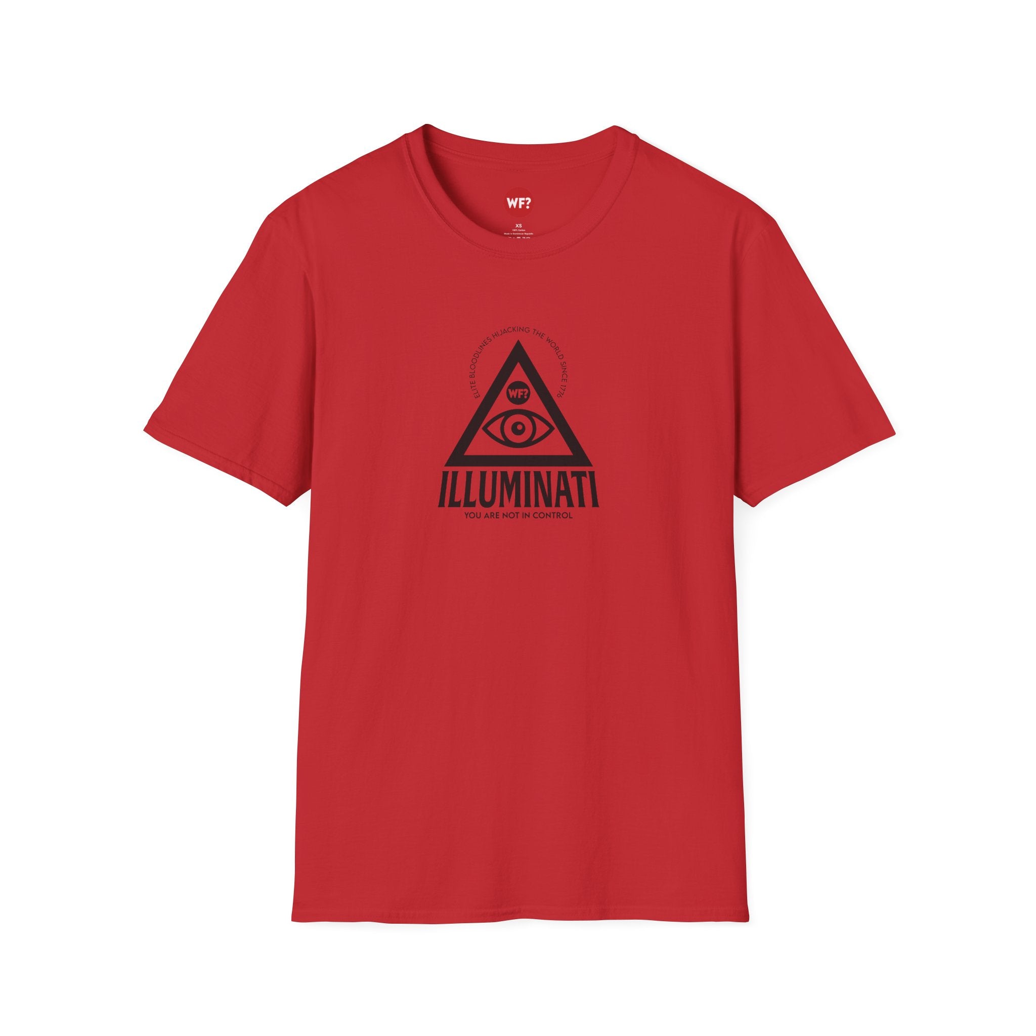 Buy red 10/25 Illuminati Vol 2 Limited Unisex Softstyle T-Shirt