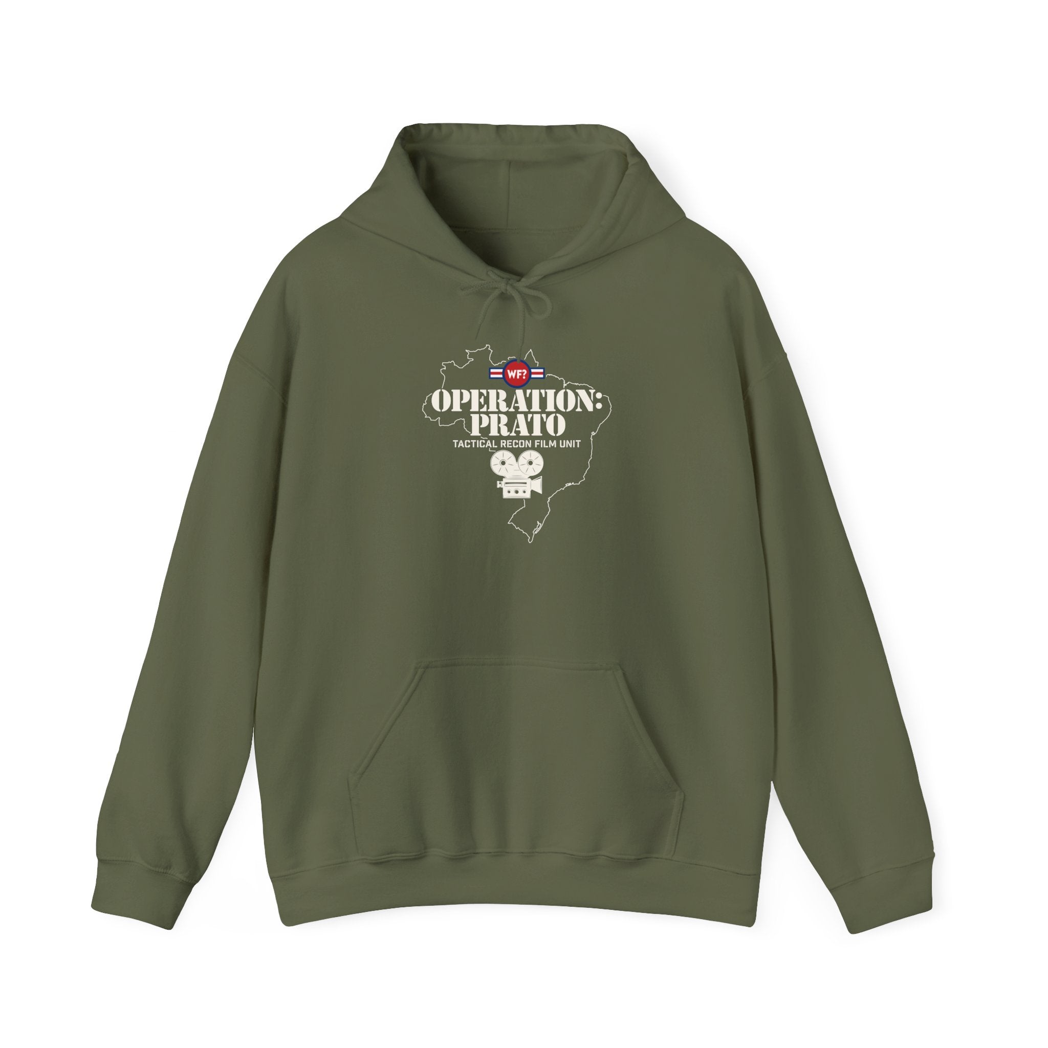 Buy military-green 2/28 Operation Prato Limited Unisex Heavy Blend™ Hooded Sweatshirt