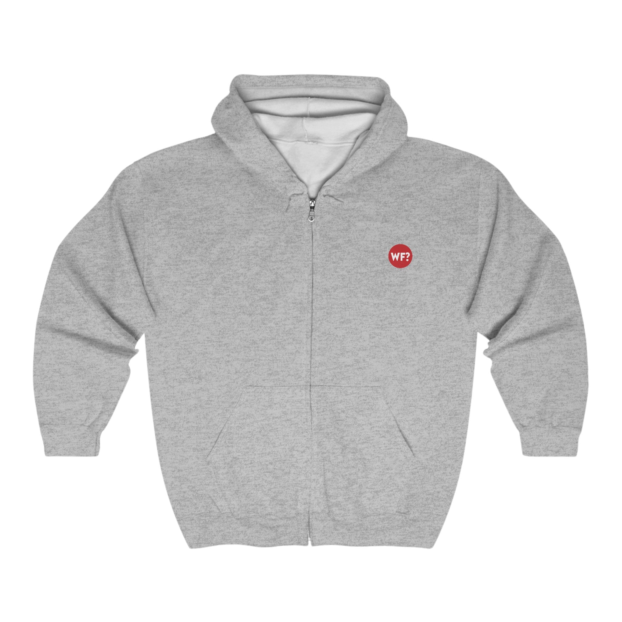 Buy sport-grey Happy Heckleween Hoodie - Unisex Zip Hooded Sweatshirt