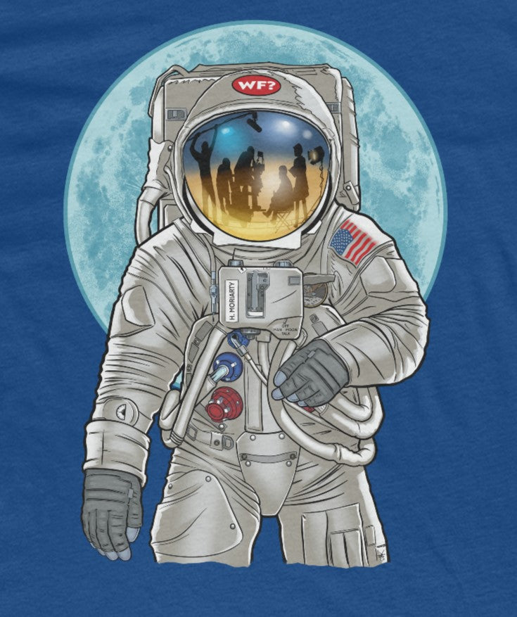 Kubrick Moon Landing T-Shirt - 0