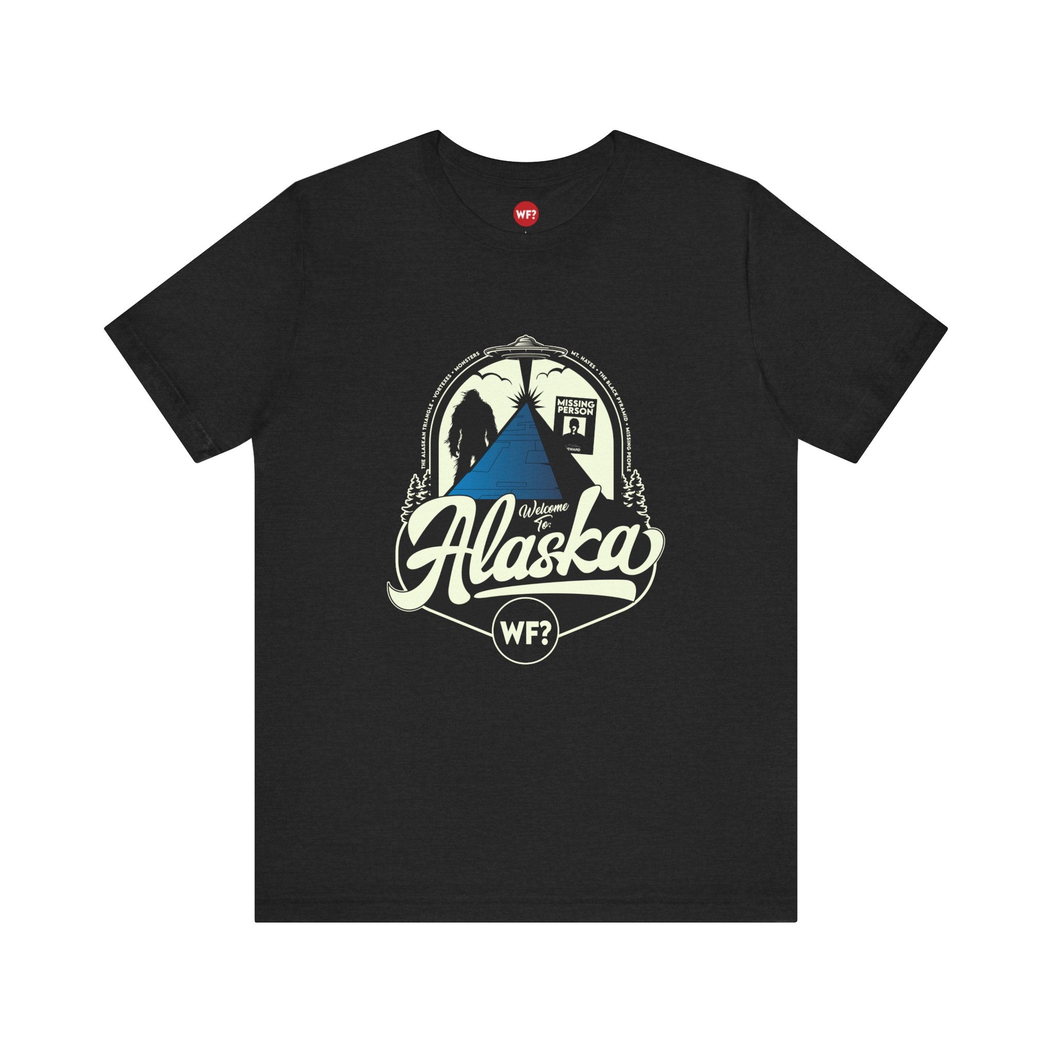 Buy solid-black-blend 5/4 Alaska Pyramid Limited Short Sleeve Tee