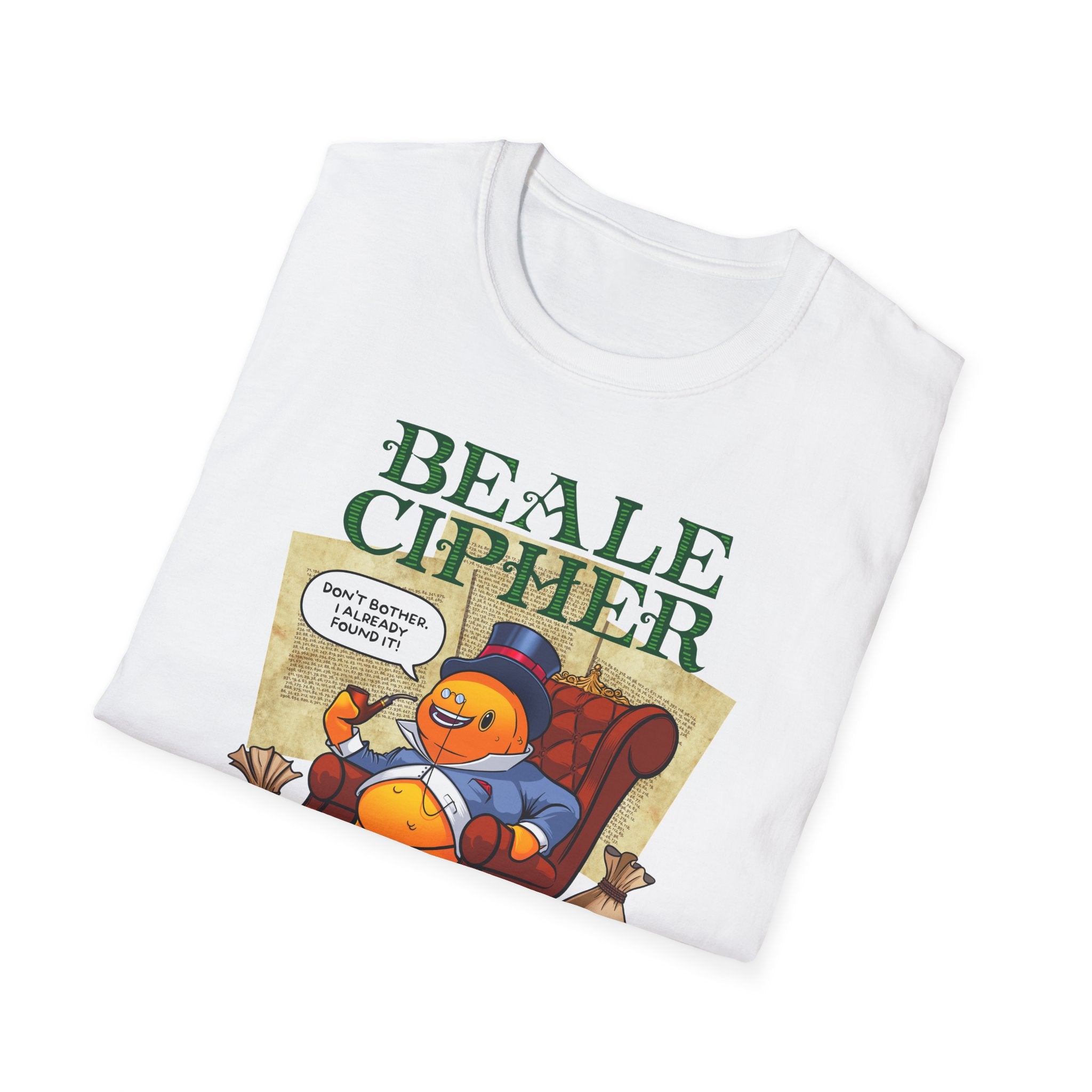 1/9 Beale Cipher Limited Unisex Softstyle T-Shirt