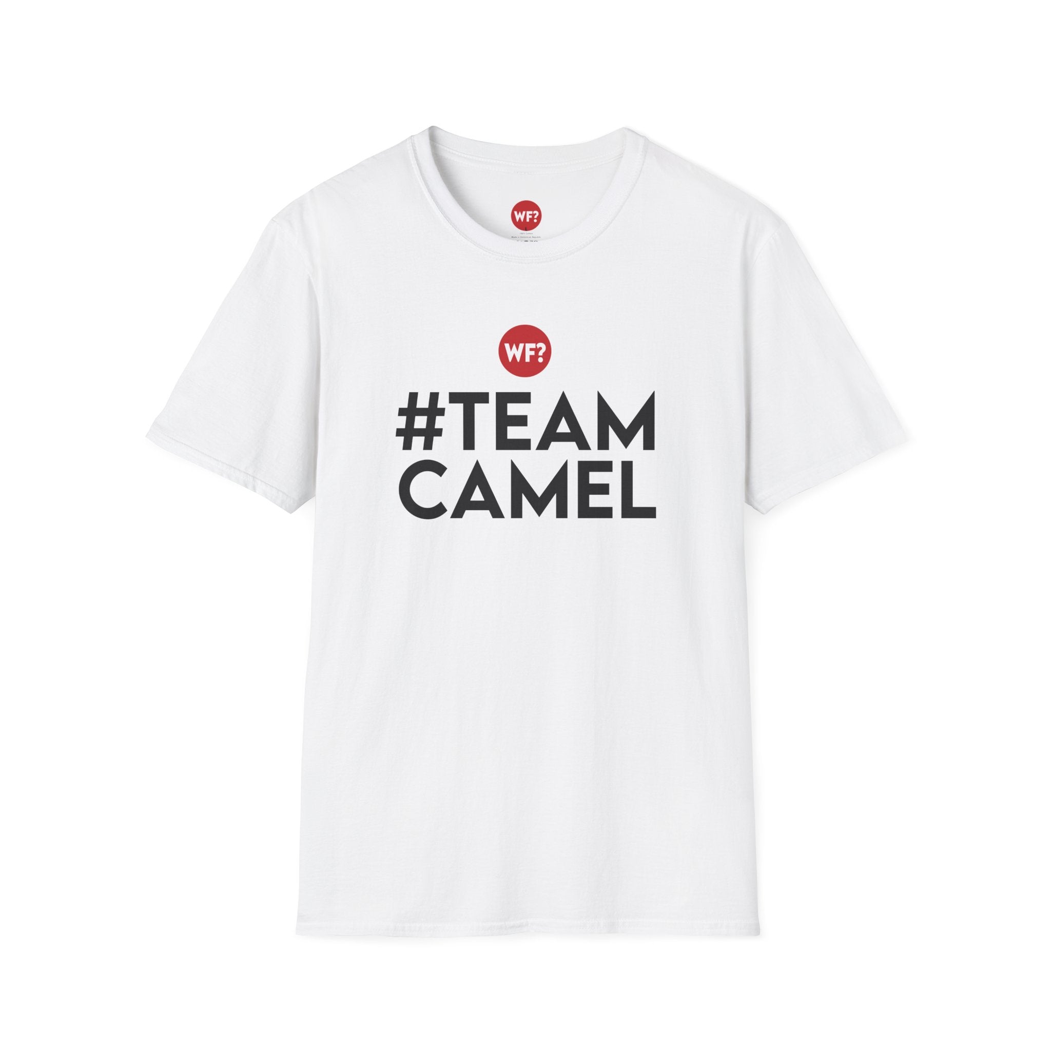 Buy white #TeamCamel Unisex Softstyle T-Shirt