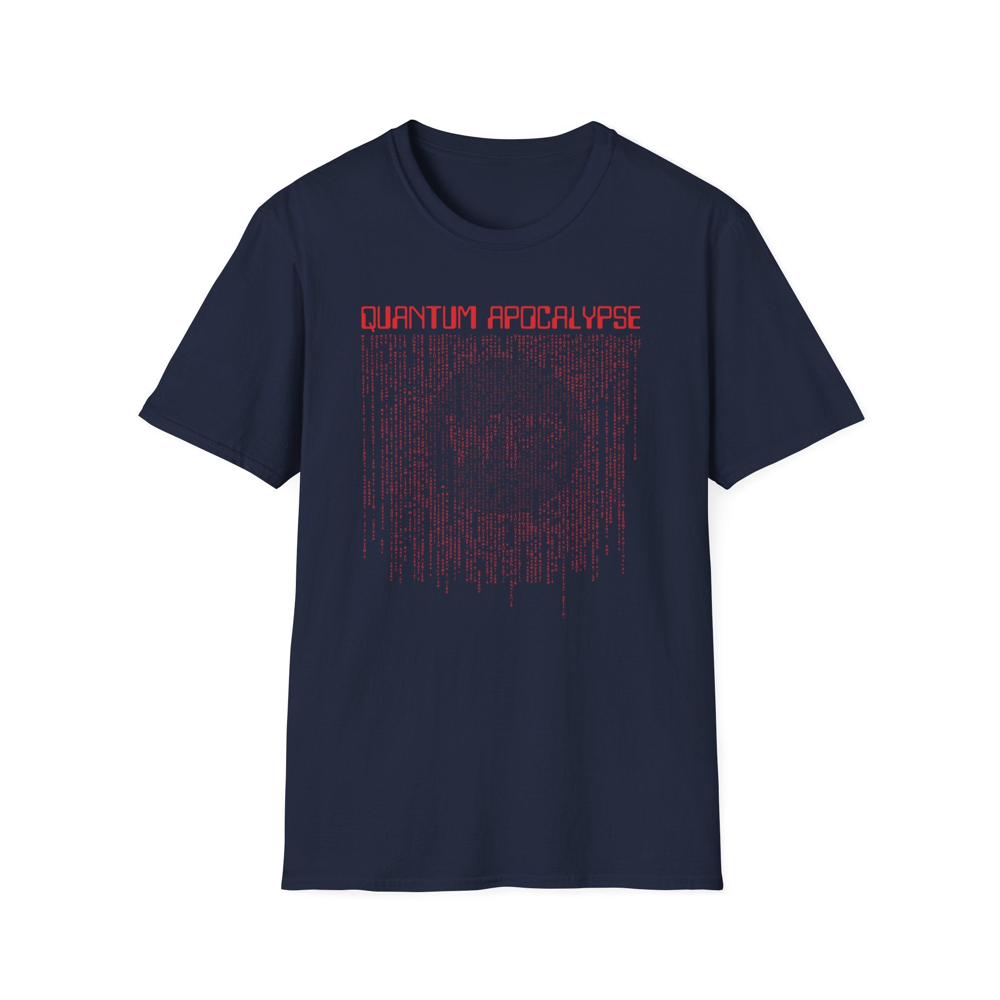 Buy navy 1/9 Quantum Apocalypse Limited Unisex Softstyle T-Shirt