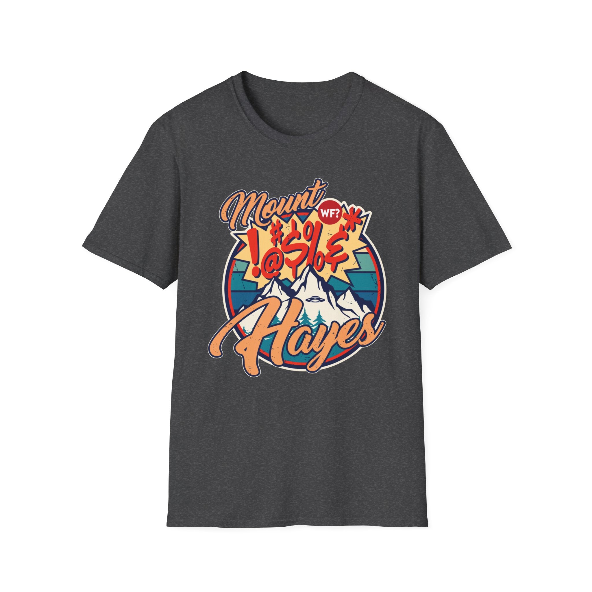 Buy dark-heather Mount  !@#$%&amp;* Hayes Unisex T-Shirt