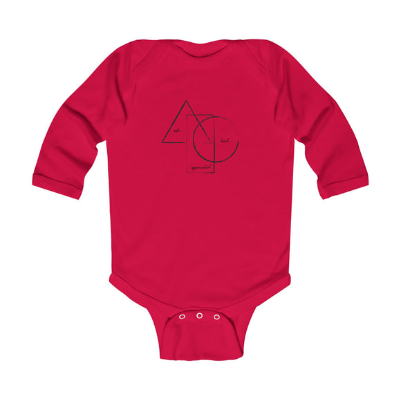 BE/KNOW Infant Long Sleeve Bodysuit