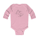 BE/KNOW Infant Long Sleeve Bodysuit-4