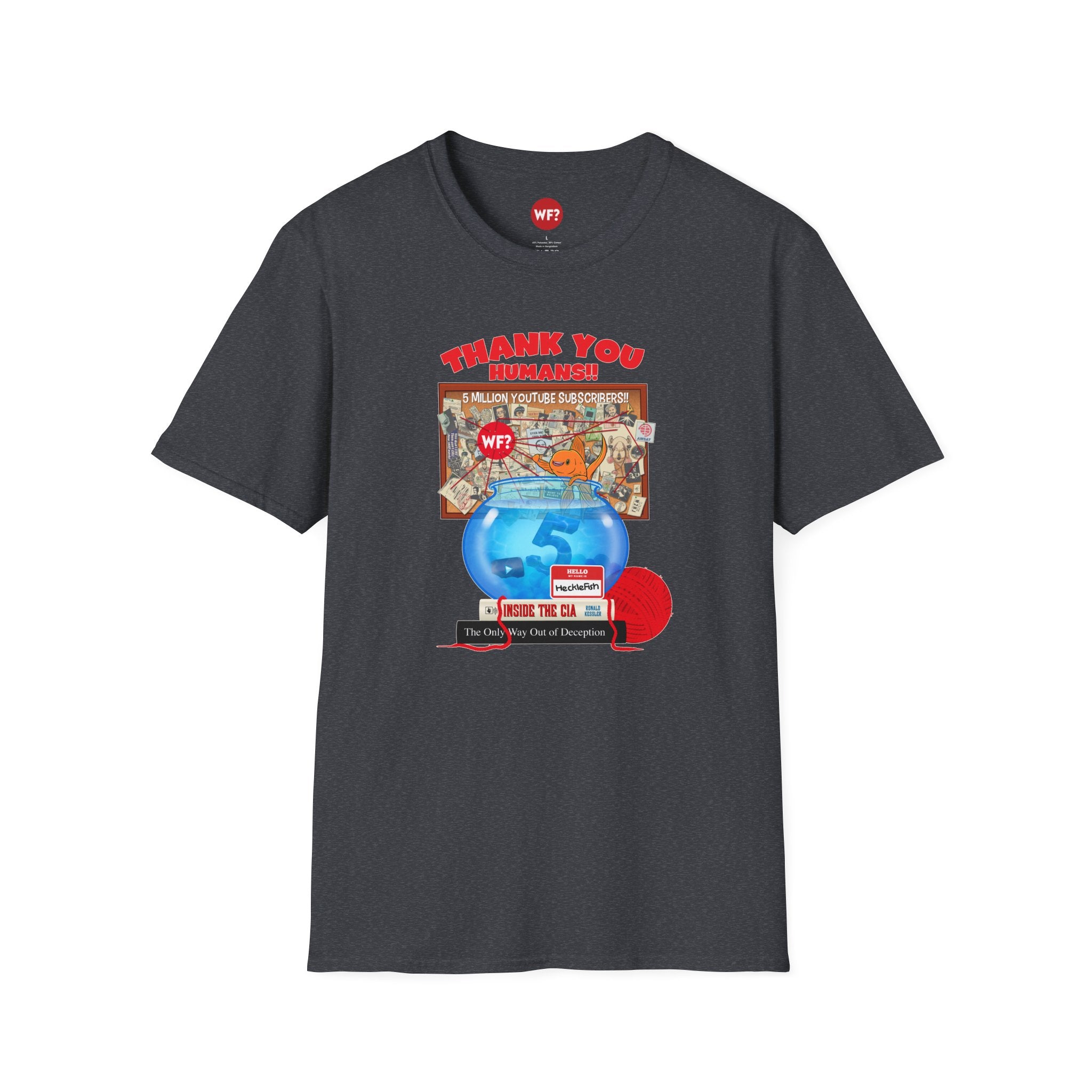 5 MILLION SUBS!!!! Unisex Softstyle Tee