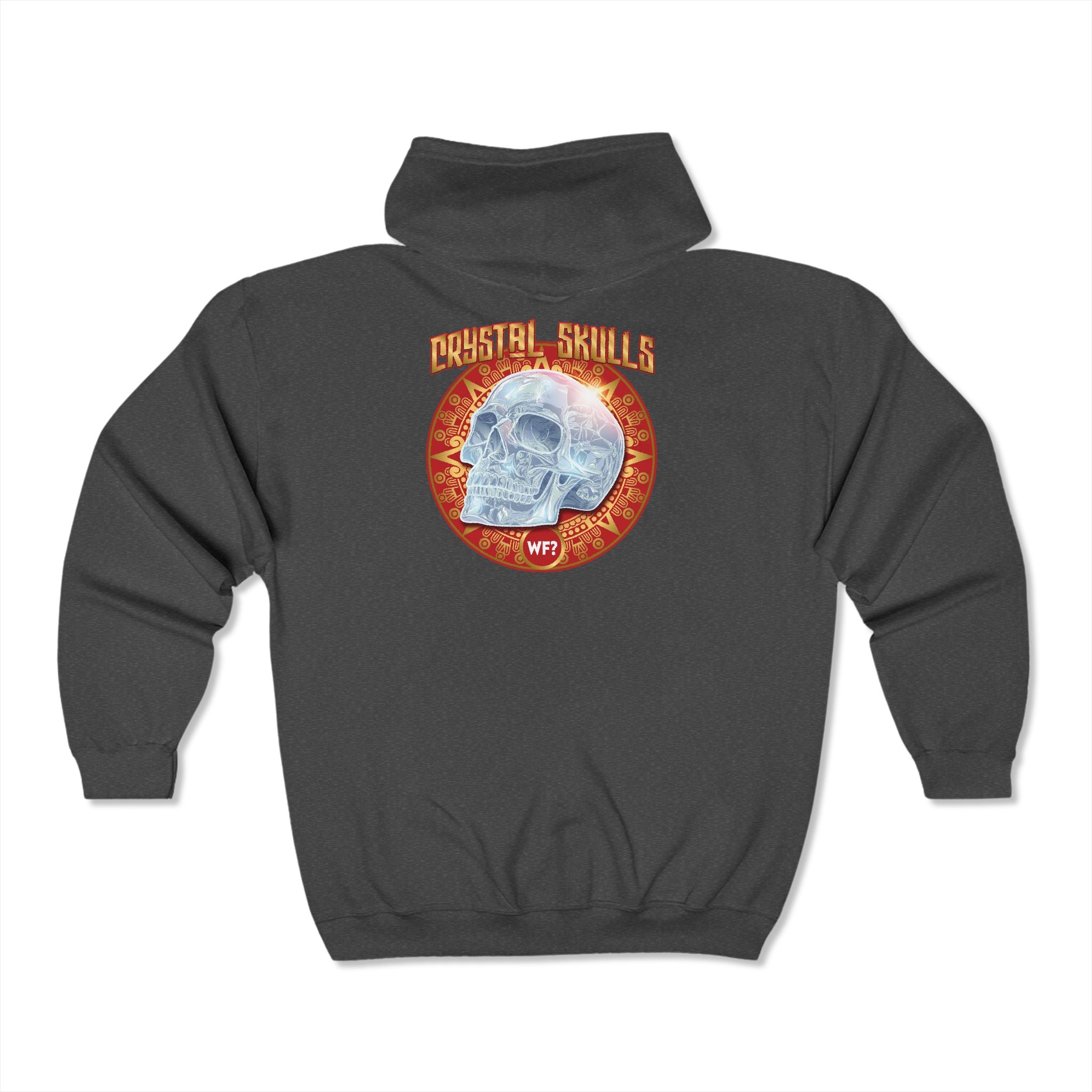 2/13 Crystal Skulls Limited Zip Hoodie Unisex Heavy Blend™ Sweatshirt