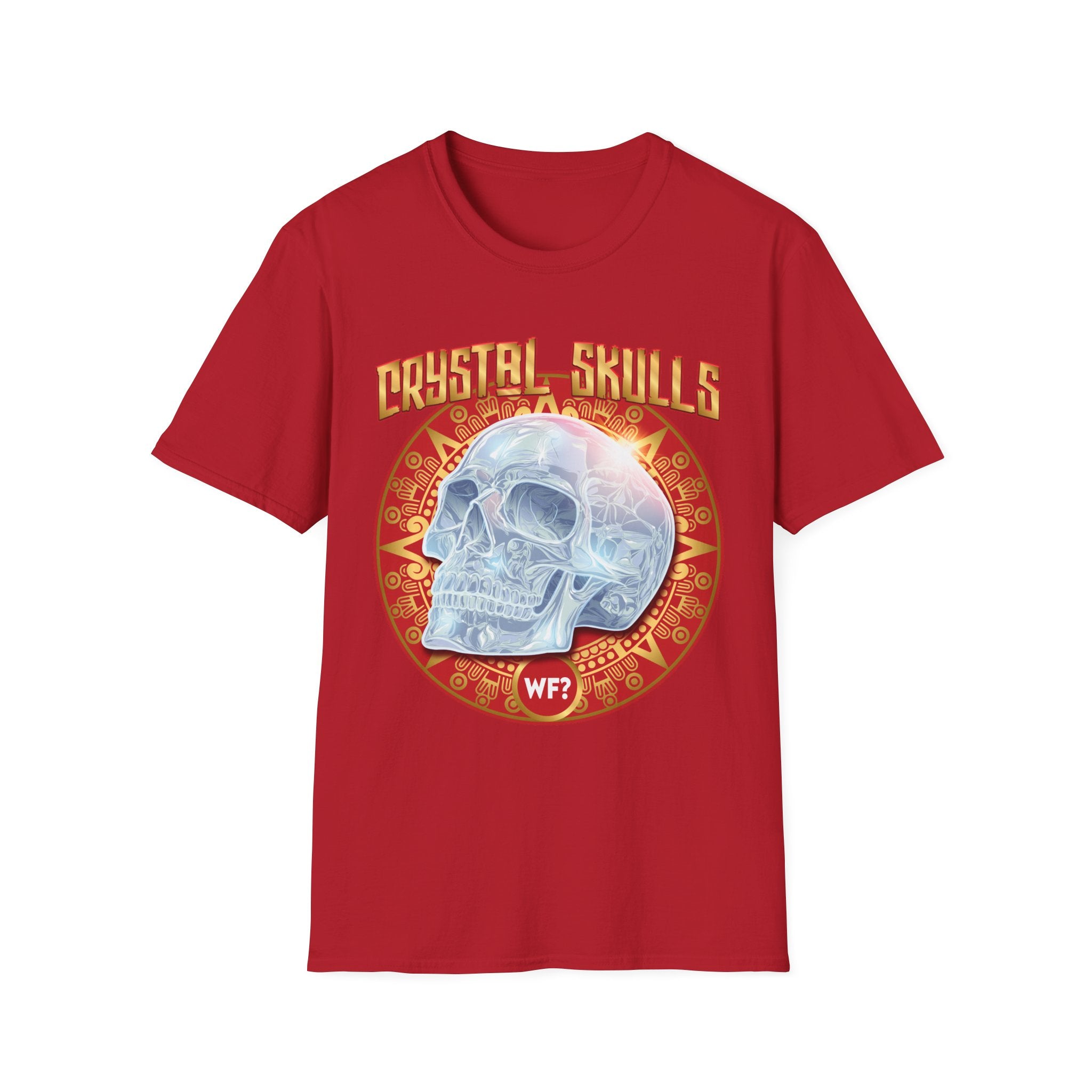 Buy cherry-red 2/13 Crystal Skulls Limited Unisex Tee