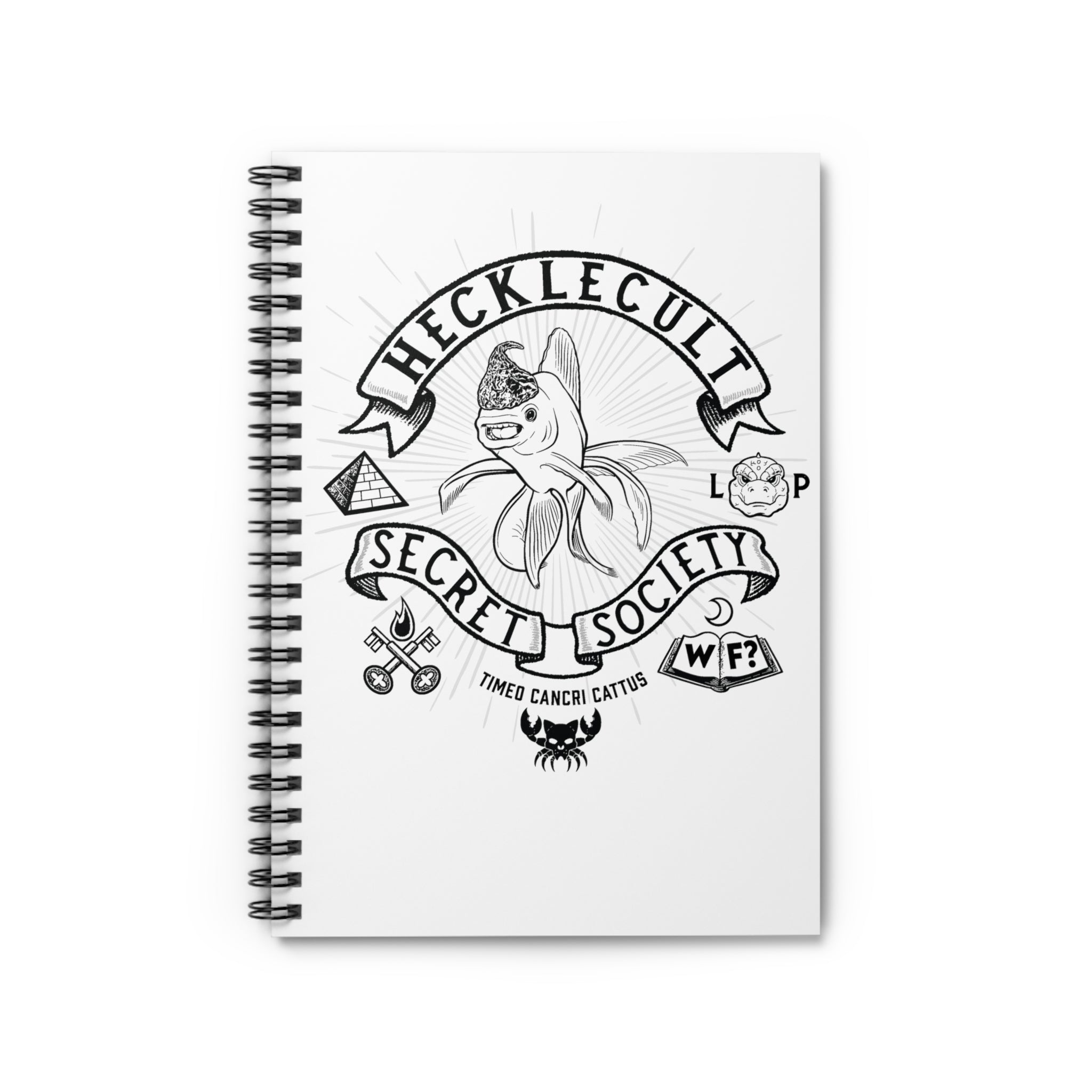 Hecklecult Spiral Notebook - Ruled Line