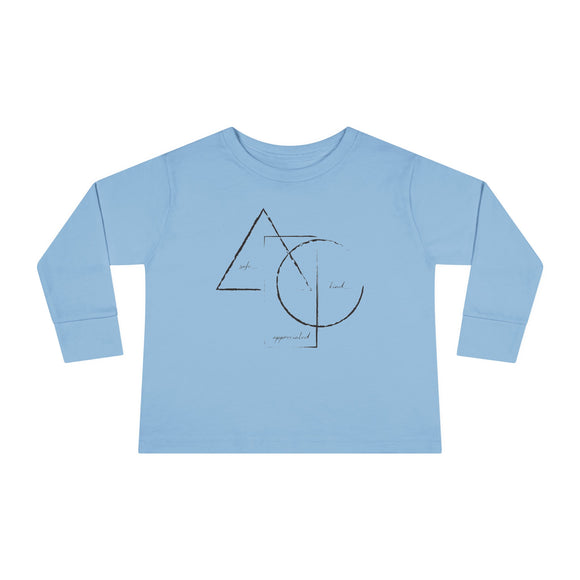 BE/KNOW Toddler Long Sleeve Tee
