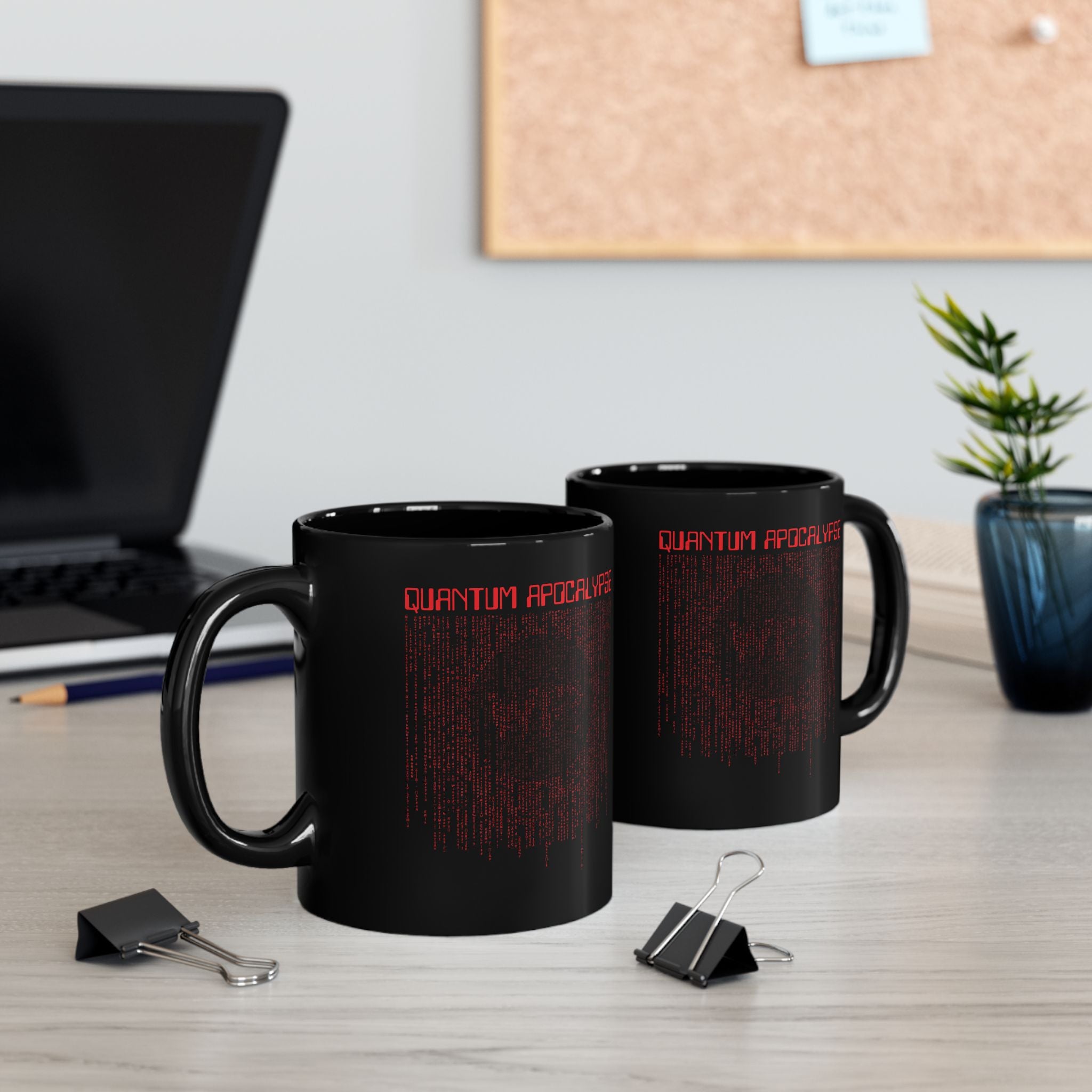 1/9 Quantum Apocalypse Limited Black Mug - 11oz - 0