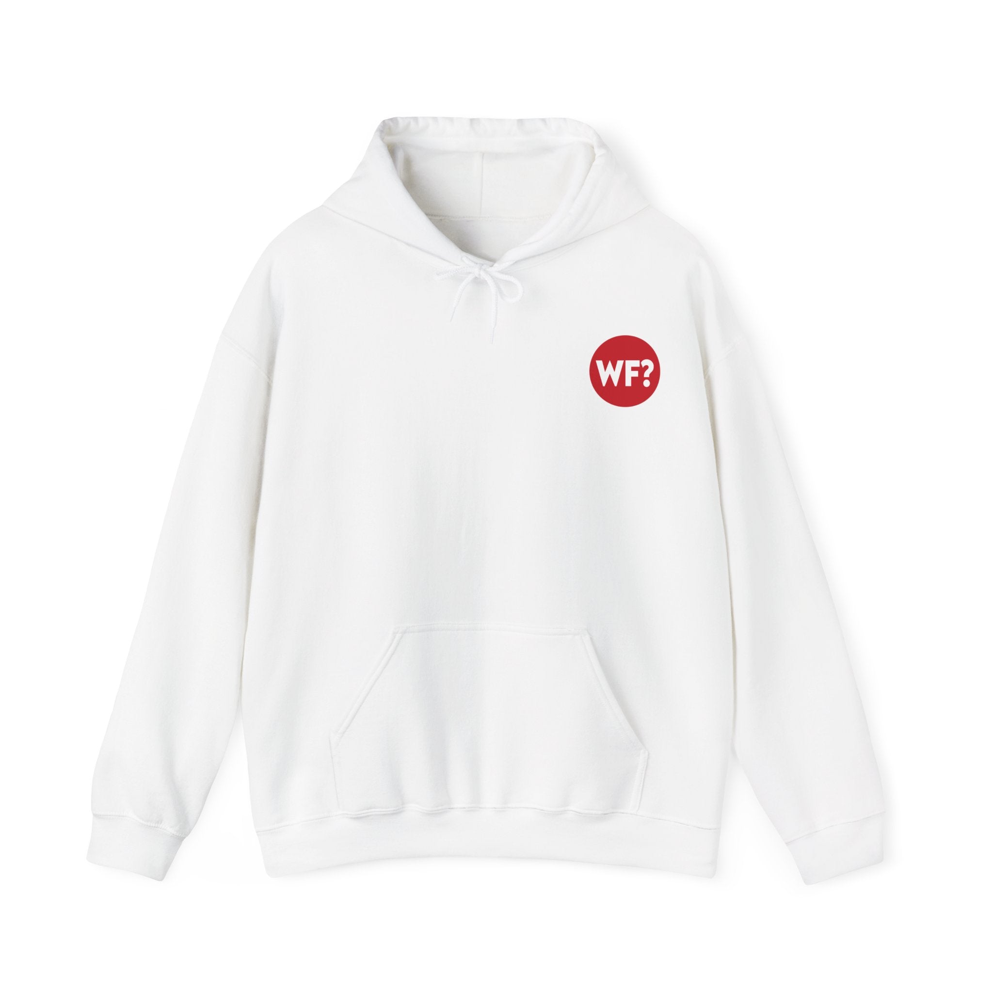 Buy white TWF Logo Unisex Heavy Blend™ Hooded Sweatshirt