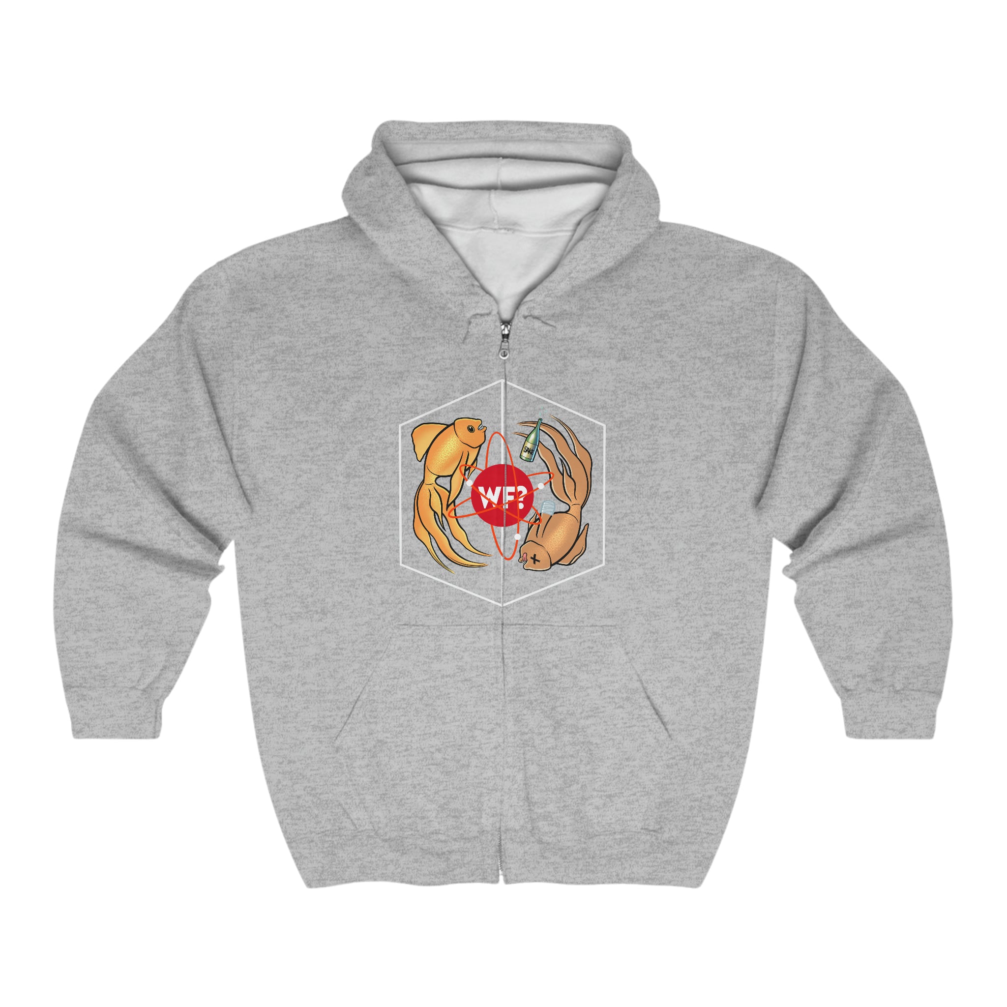Buy sport-grey 9/14 Many Worlds Limited Full Zip Hoodie