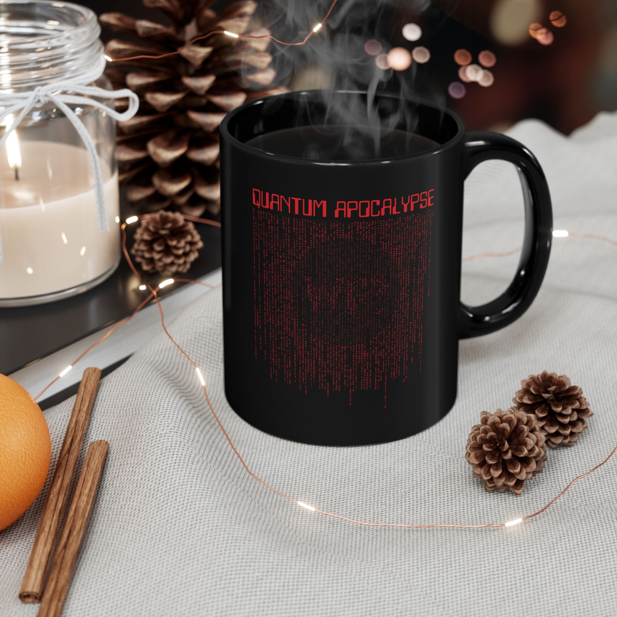 1/9 Quantum Apocalypse Limited Black Mug - 11oz