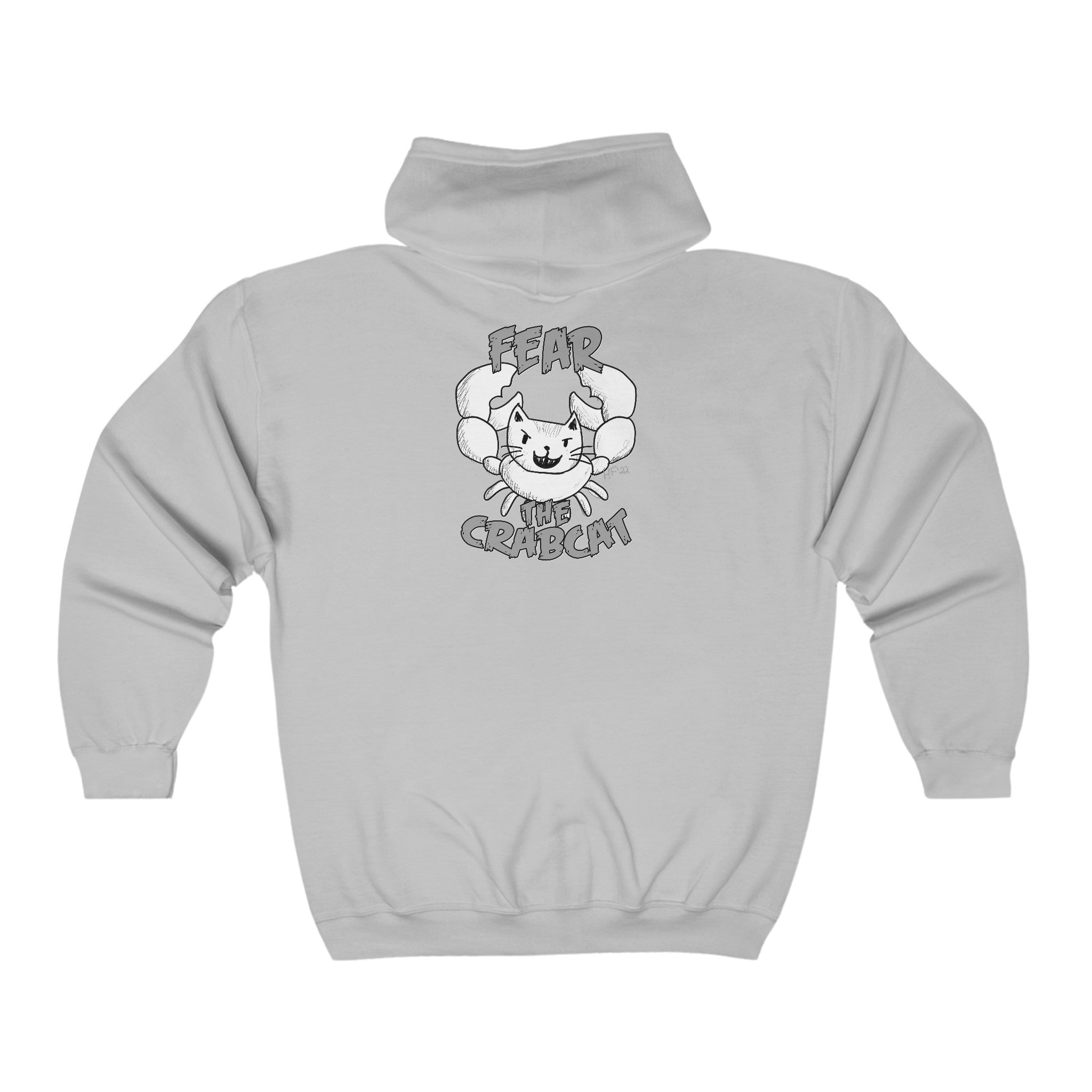 Fear the Crabcat Full Zip Hoodie | The Why Files
