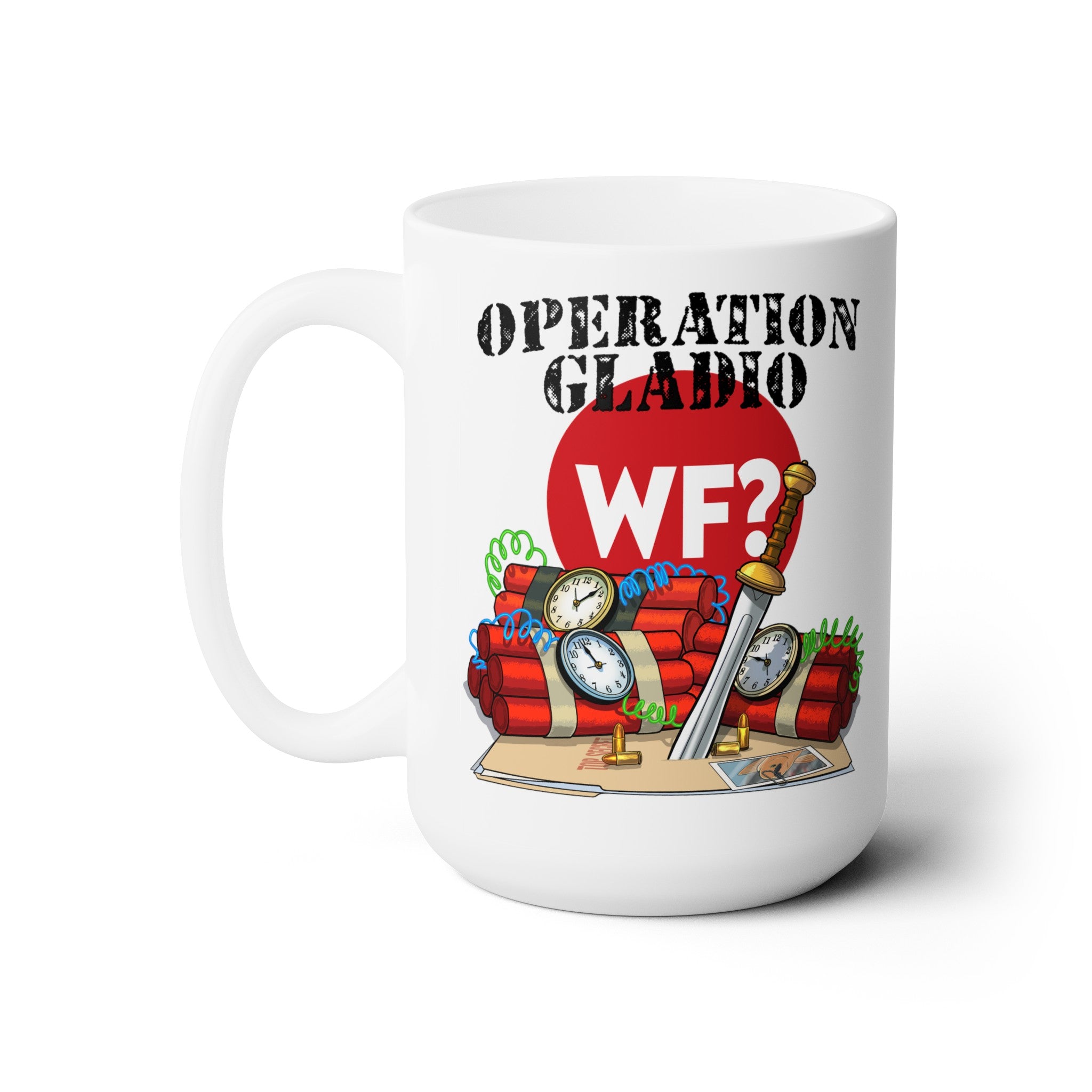 7/05 Operation GLADIO Limited Ceramic Mug 15oz - 0