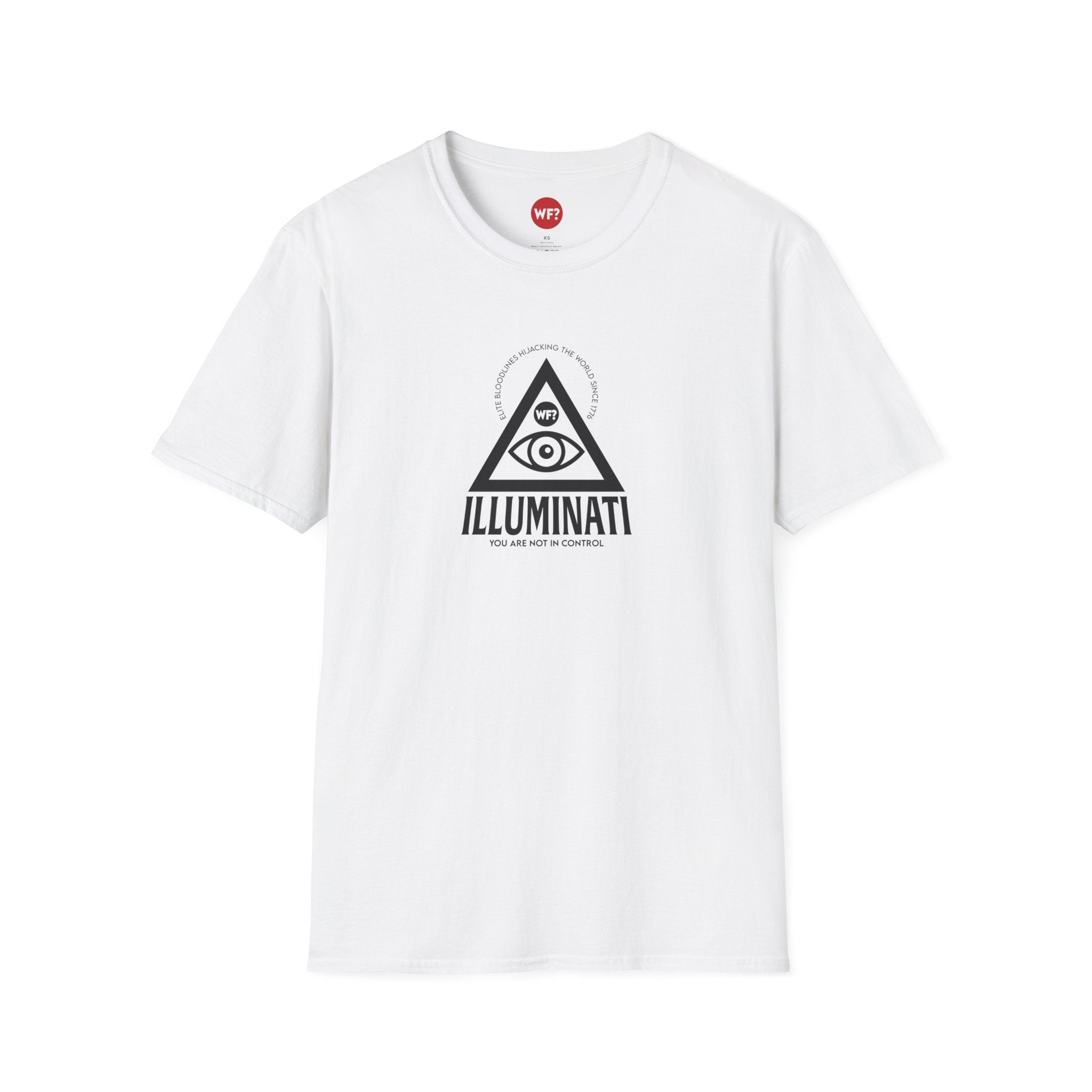 Buy white 10/25 Illuminati Vol 2 Limited Unisex Softstyle T-Shirt