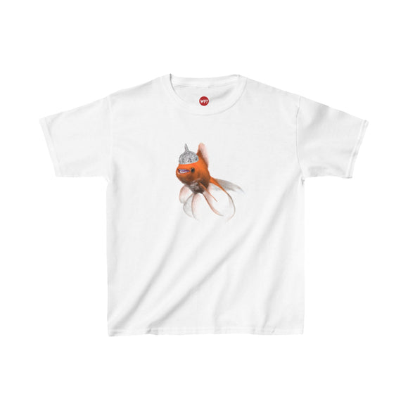 Hecklefish Tinfoil Hat Kids Heavy Tee