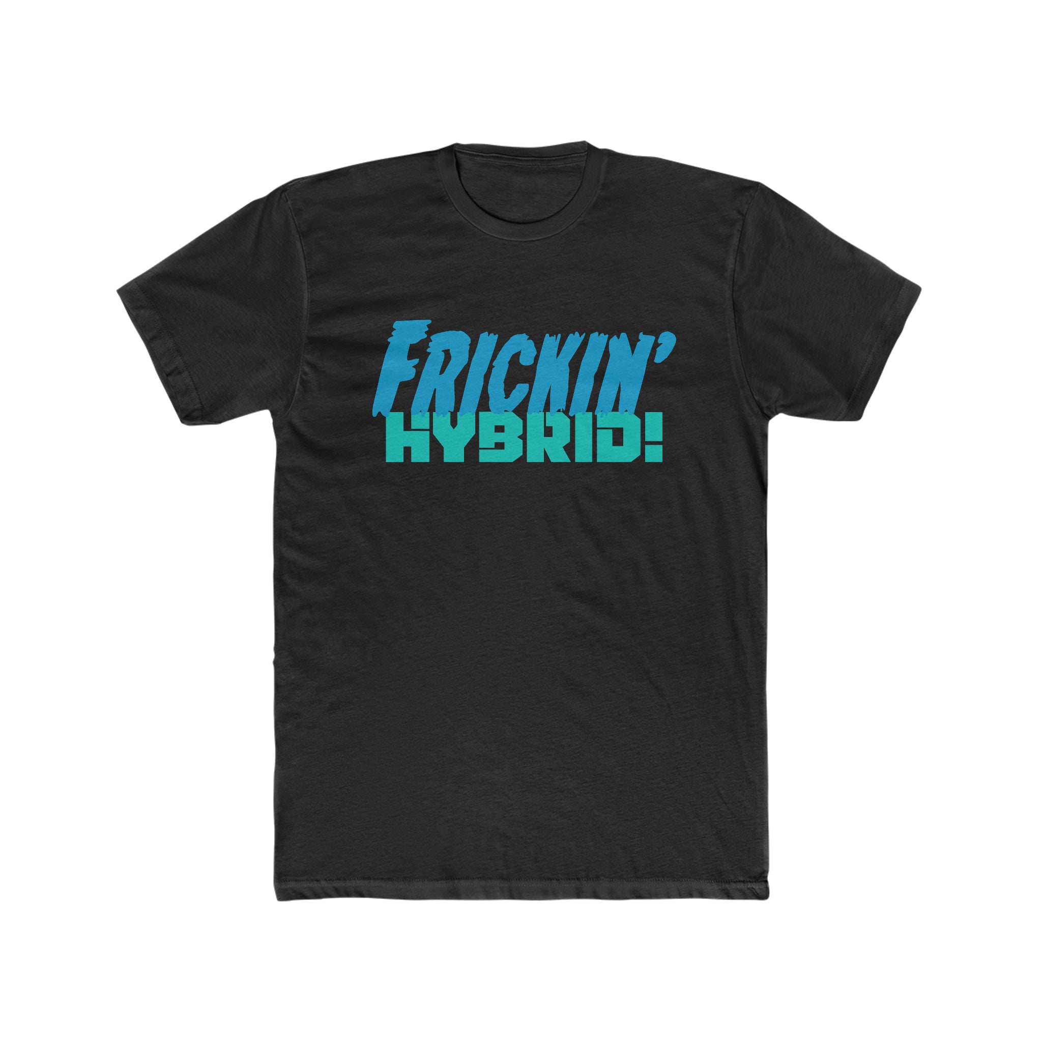 Buy solid-black Frickin&#39; Hybrid Cotton Crew T-Shirt